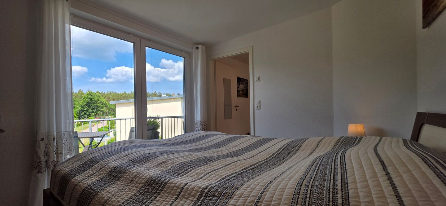  Ferienwohnung KWE 1 OG "MeerZeit" Graal-Müritz Küstenwald - Schlafzimmer