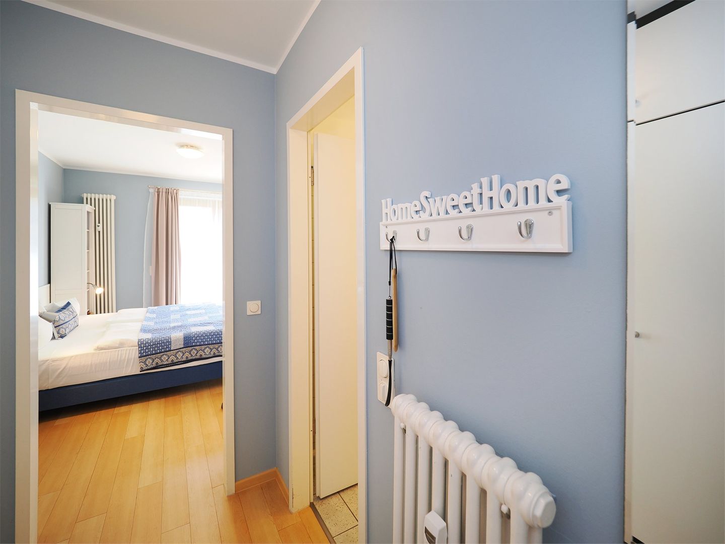 Kaiservillen Heringsdorf 1-Raum-Ferienwohnung mit Balkon (D123) Insel Usedom - Schlafzimmer