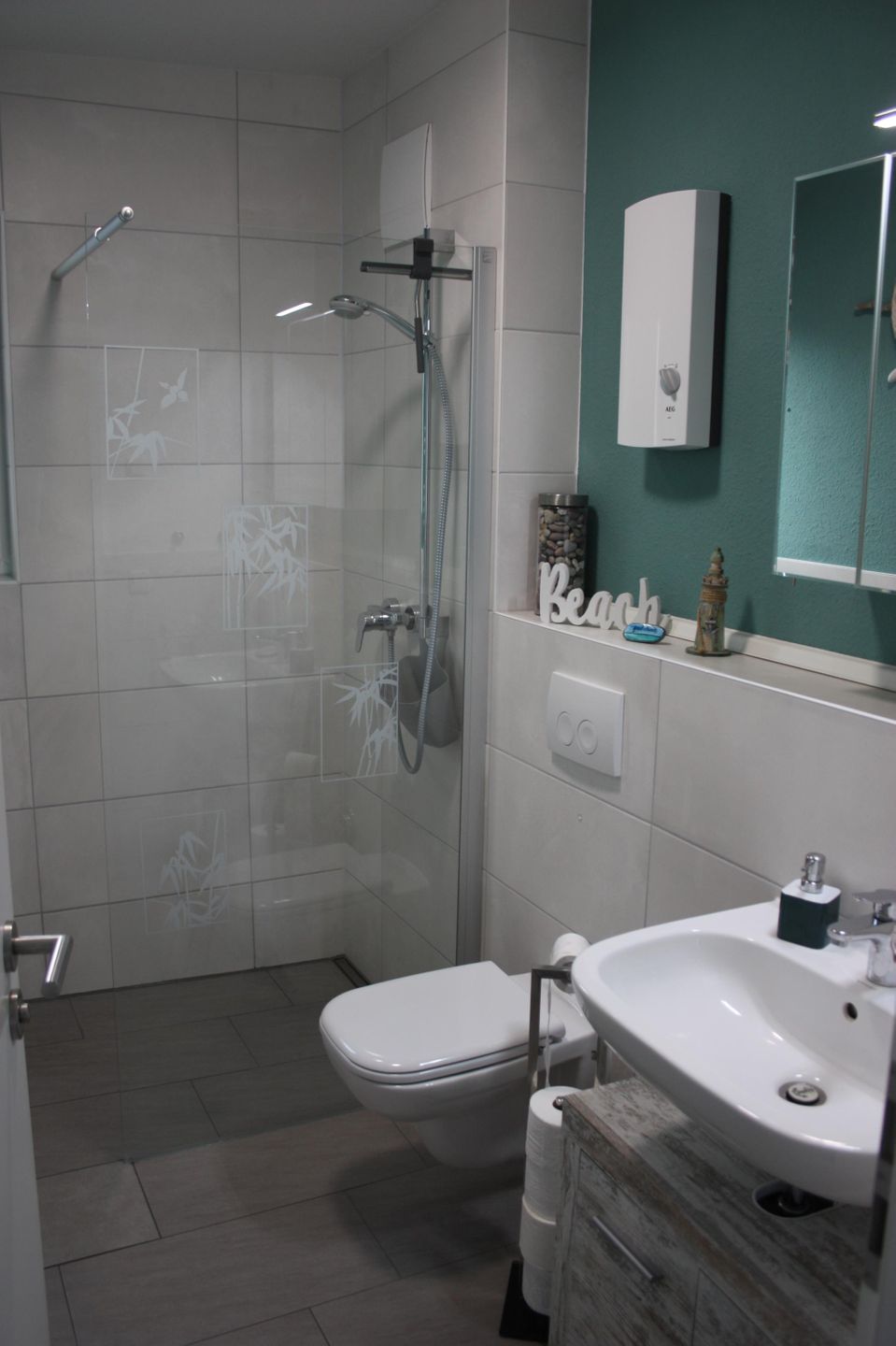  Ferienwohnung KWU 10 OG - "Küstenoase" Graal-Müritz Küstenwald - Badezimmer