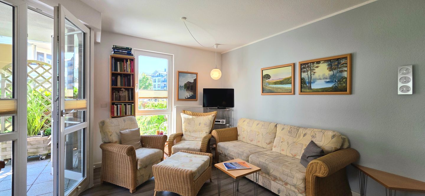  Ferienwohnung i38 Graal-Müritz - Wohnzimmer