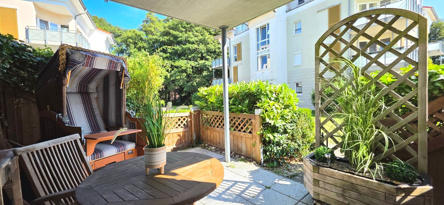  Ferienwohnung i38 Graal-Müritz - Terrasse