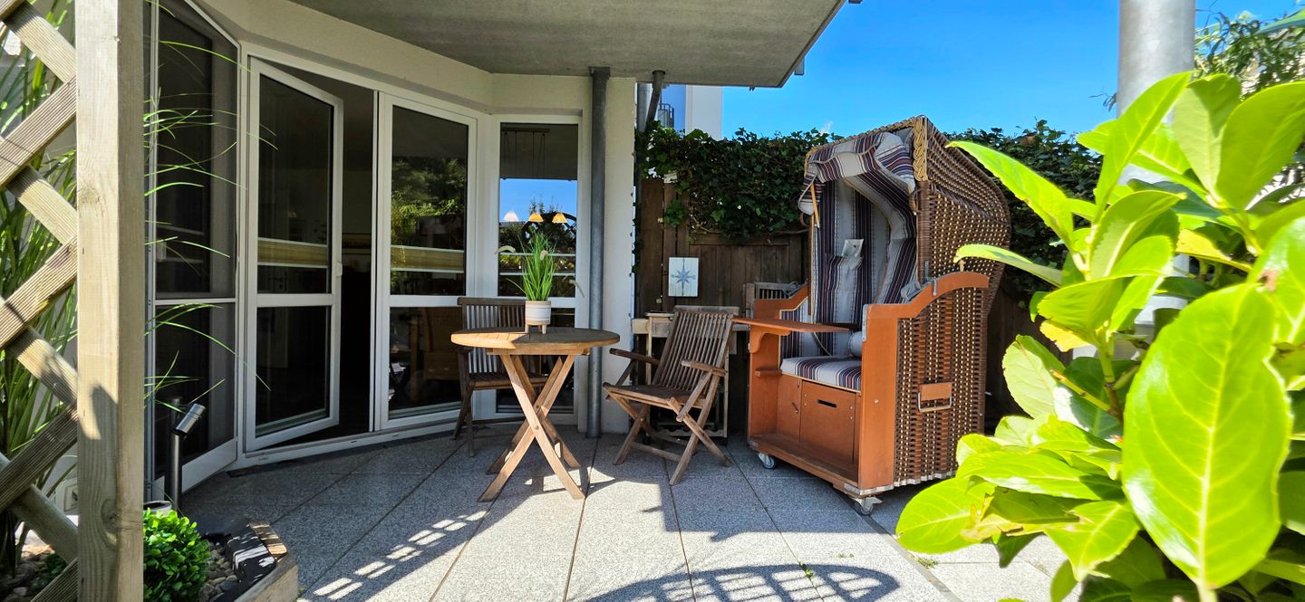  Ferienwohnung i38 Graal-Müritz - Terrasse