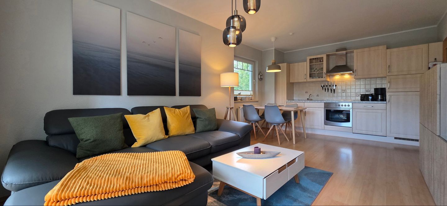  Ferienwohnung H 19 Graal-Müritz - Wohnzimmer
