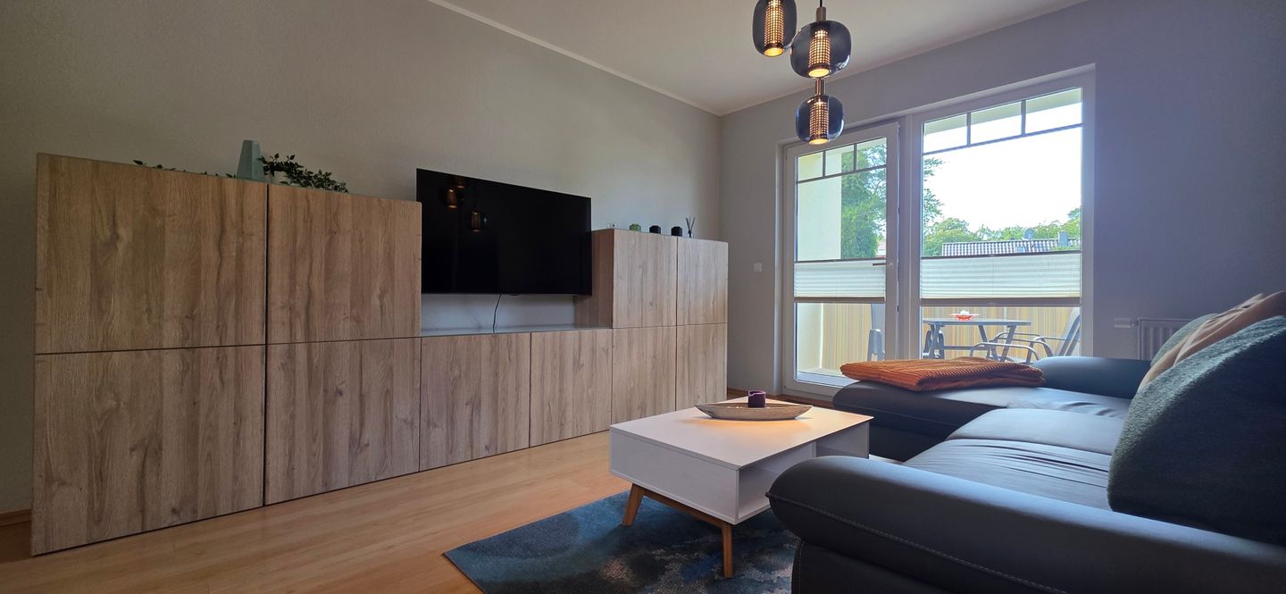  Ferienwohnung H 19 Graal-Müritz - Wohnzimmer