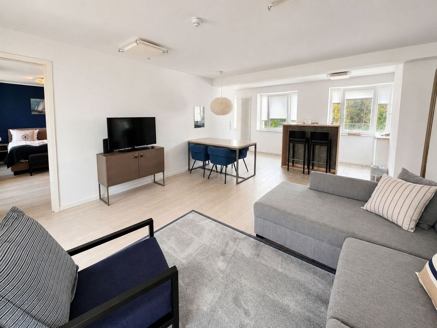 Dünenresidenz Prora Ferienwohnung mit Meerblick, 1 Schlafzimmer und Balkon (NP/312) Insel Rügen - 