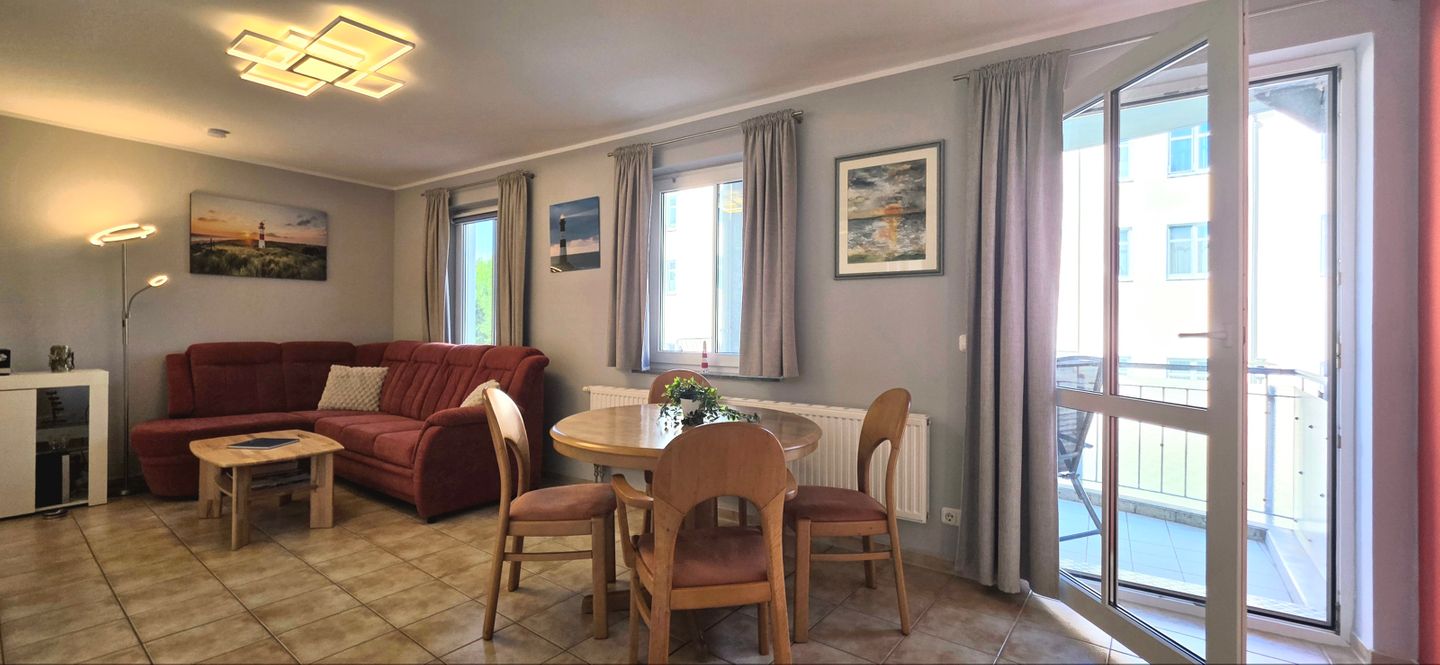  Ferienwohnung S33 "Leuchtturm" Graal-Müritz - Wohnzimmer