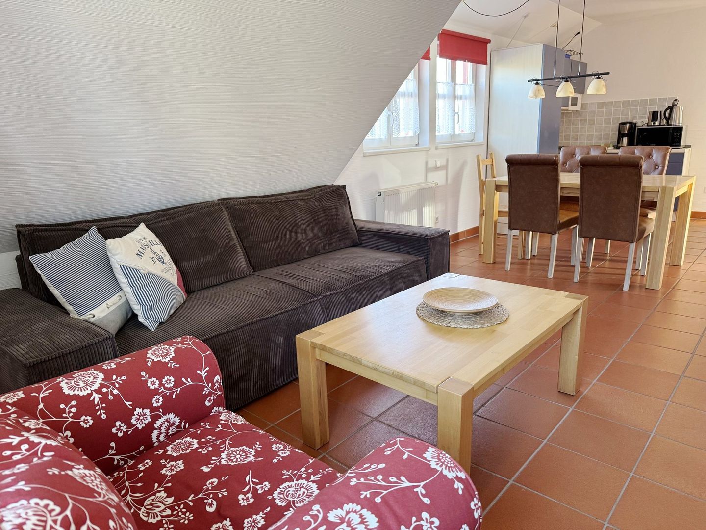 Feriendorf Rugana Klassik Ferienwohnung mit 1 Schlafzimmer (B40) Insel Rügen - Wohnzimmer