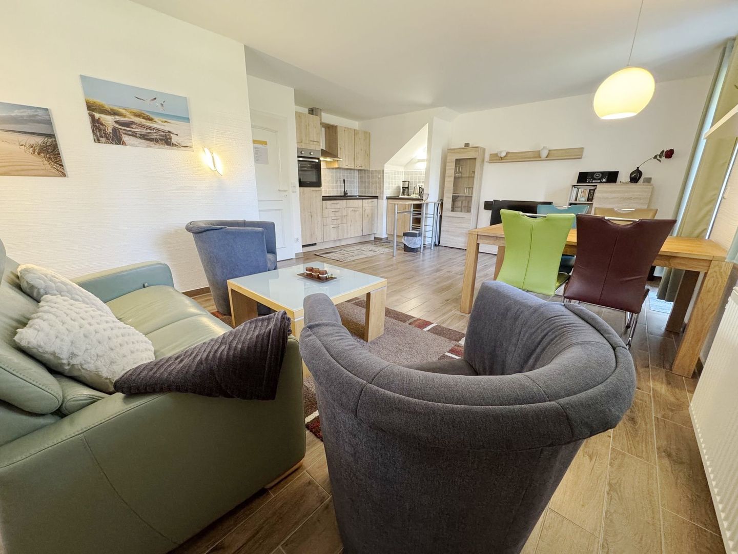 Feriendorf Rugana Komfortplus Ferienwohnung mit 1 Schlafzimmern und Terrasse (C39) Insel Rügen - 