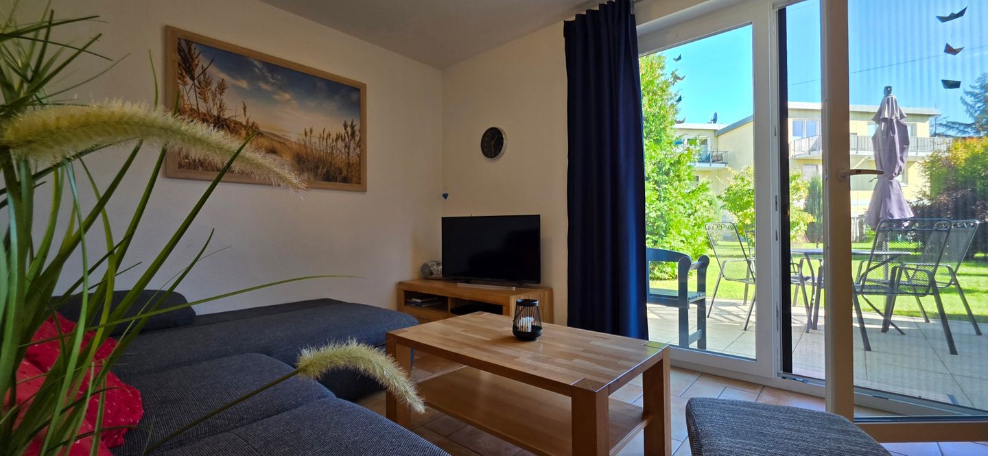  Ferienwohnung KWF-4a EG Graal-Müritz Küstenwald - Wohnzimmer