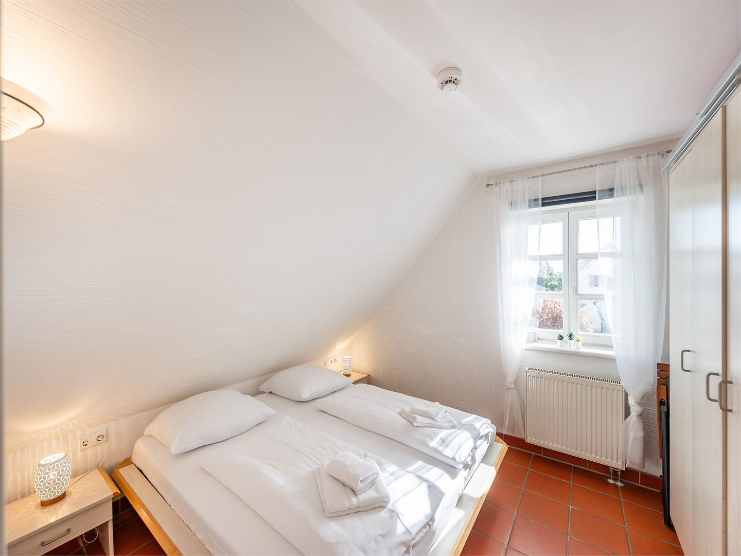 Feriendorf Rugana Budget Ferienwohnung mit 1 Schlafzimmer (D31) Insel Rügen - Schlafzimmer