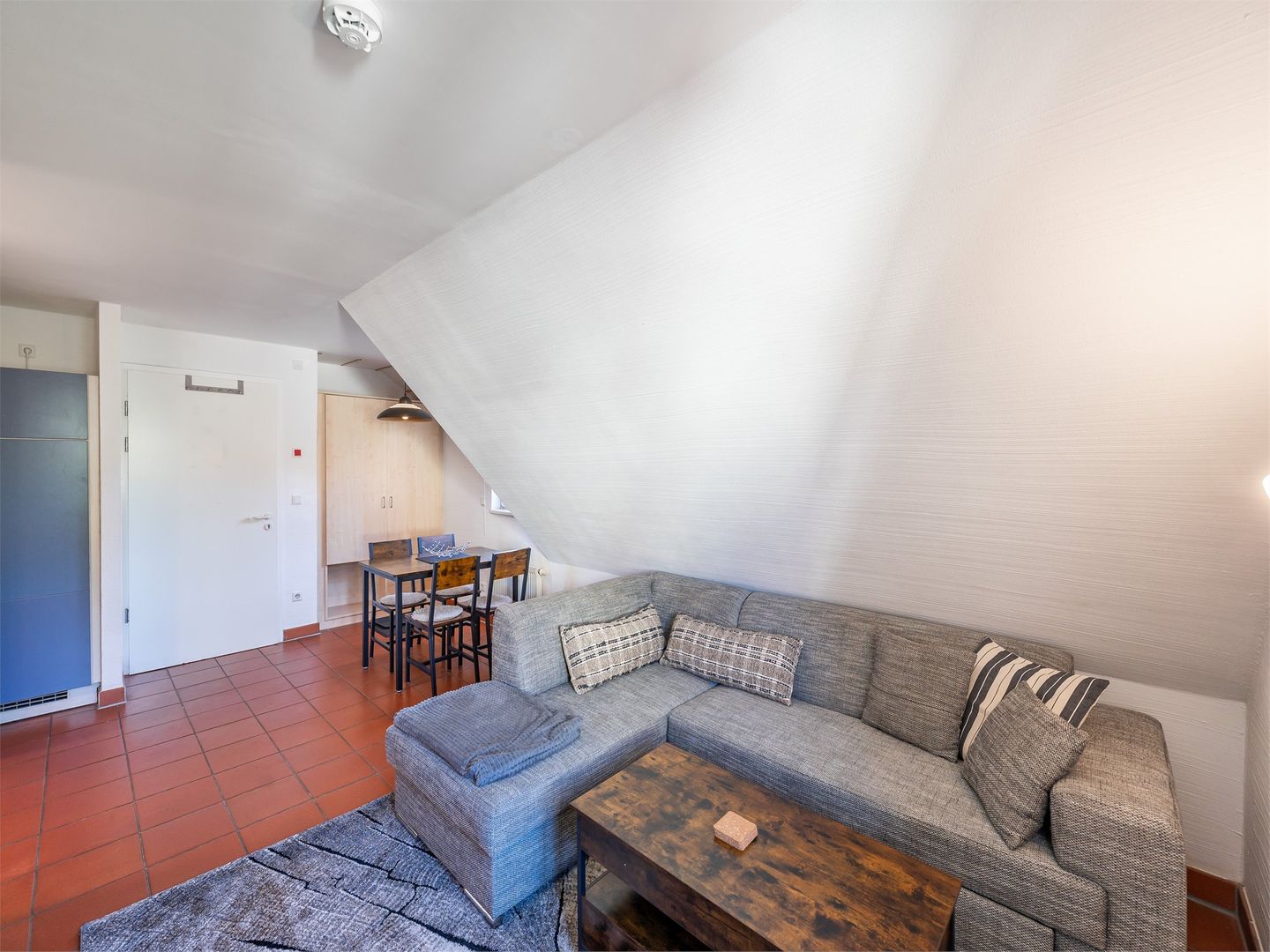 Feriendorf Rugana Budget Ferienwohnung mit 1 Schlafzimmer (B53) Insel Rügen - Wohnzimmer