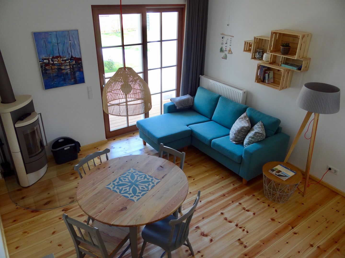  Ferienwohnung LP25 "Rettich Atelier" Graal-Müritz - Wohnzimmer