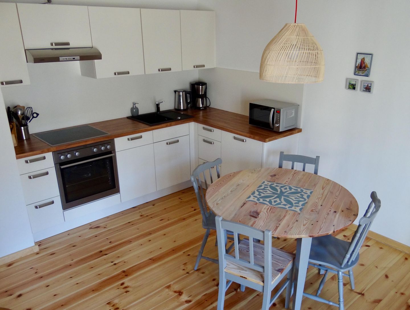  Ferienwohnung LP25 "Rettich Atelier" Graal-Müritz - Küche / Küchenzeile