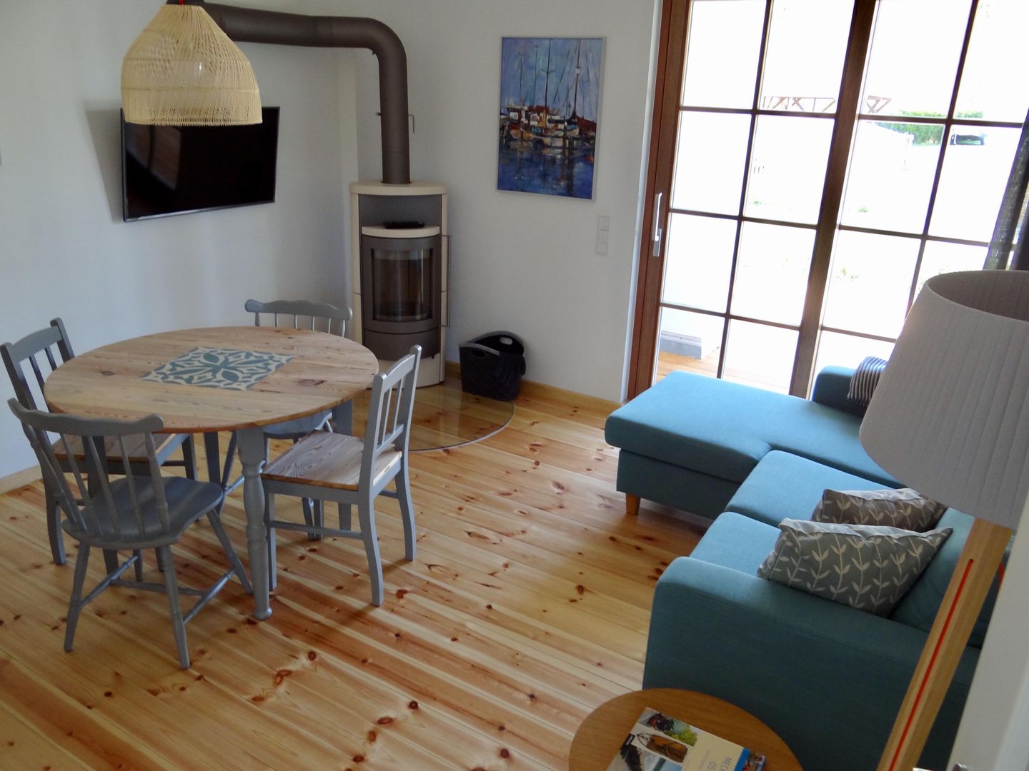  Ferienwohnung LP25 "Rettich Atelier" Graal-Müritz - Wohnzimmer