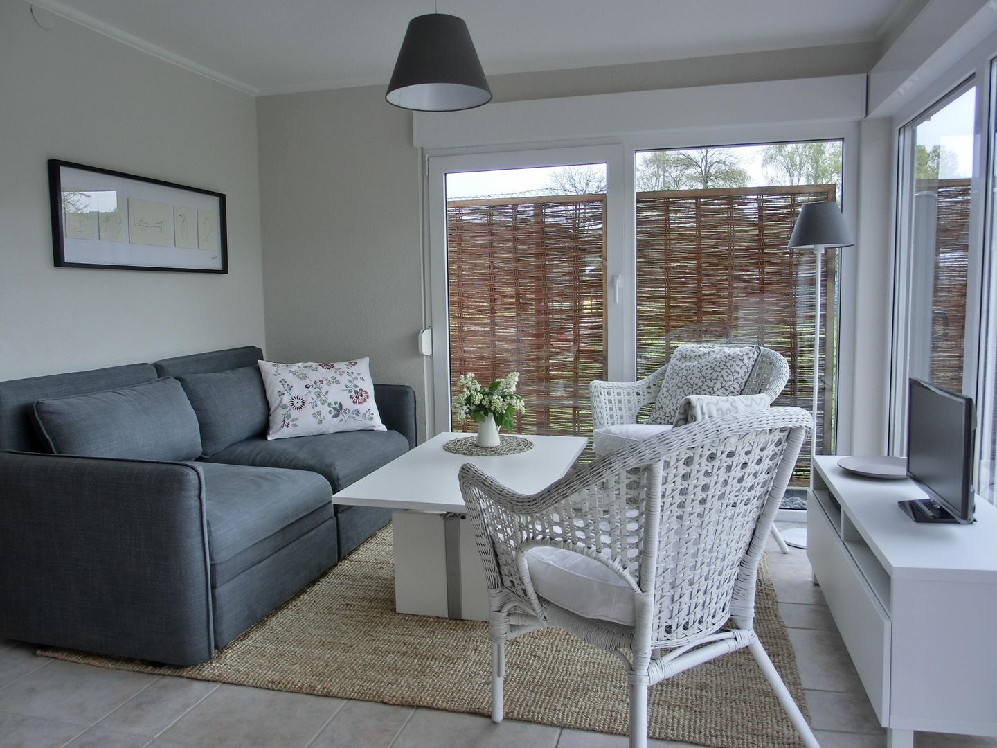  Ferienhaus FH20 Graal-Müritz - Wohnzimmer