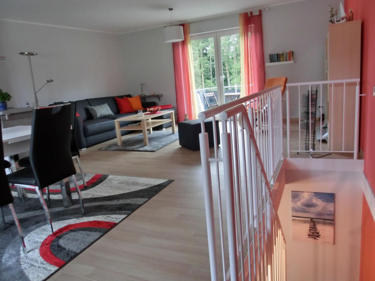  Ferienwohnung KWE 22 OG Graal-Müritz Küstenwald - Wohnzimmer
