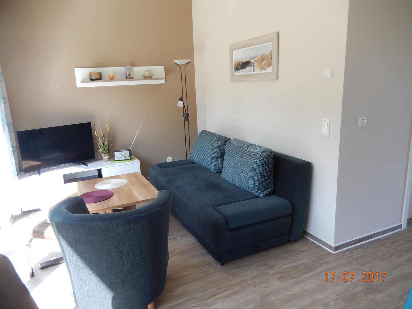  Ferienwohnung KWi 33 OG Graal-Müritz Küstenwald - Wohnzimmer