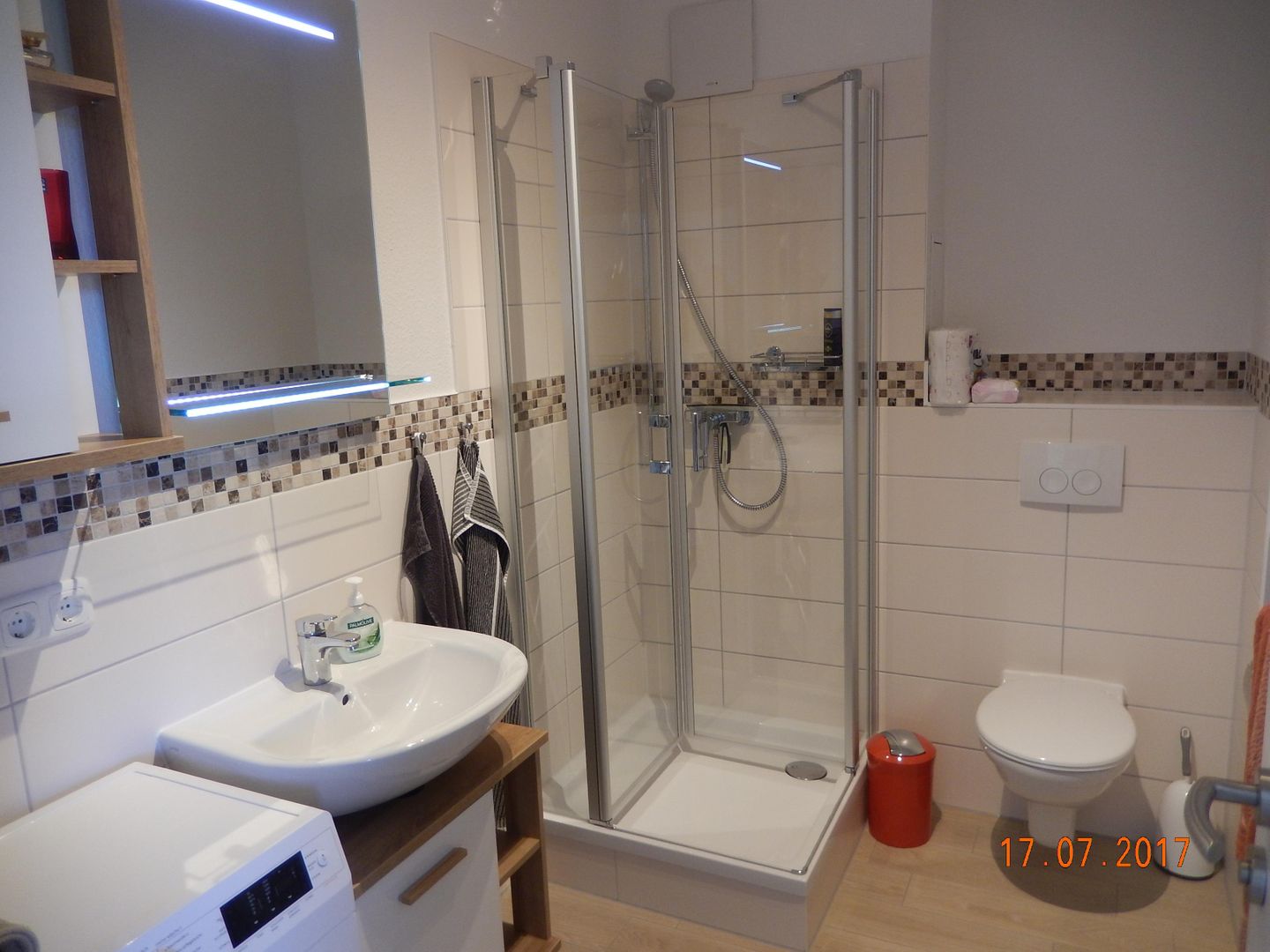  Ferienwohnung KWi 33 OG Graal-Müritz Küstenwald - Badezimmer