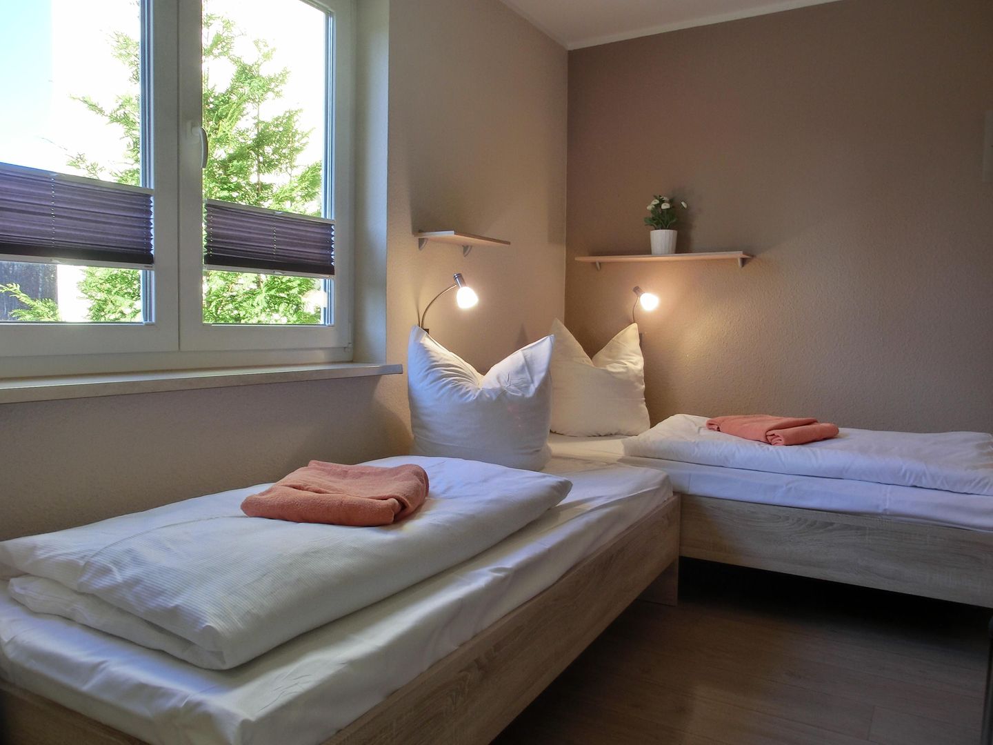  Ferienwohnung KWF3aOG Graal-Müritz Küstenwald - Schlafzimmer