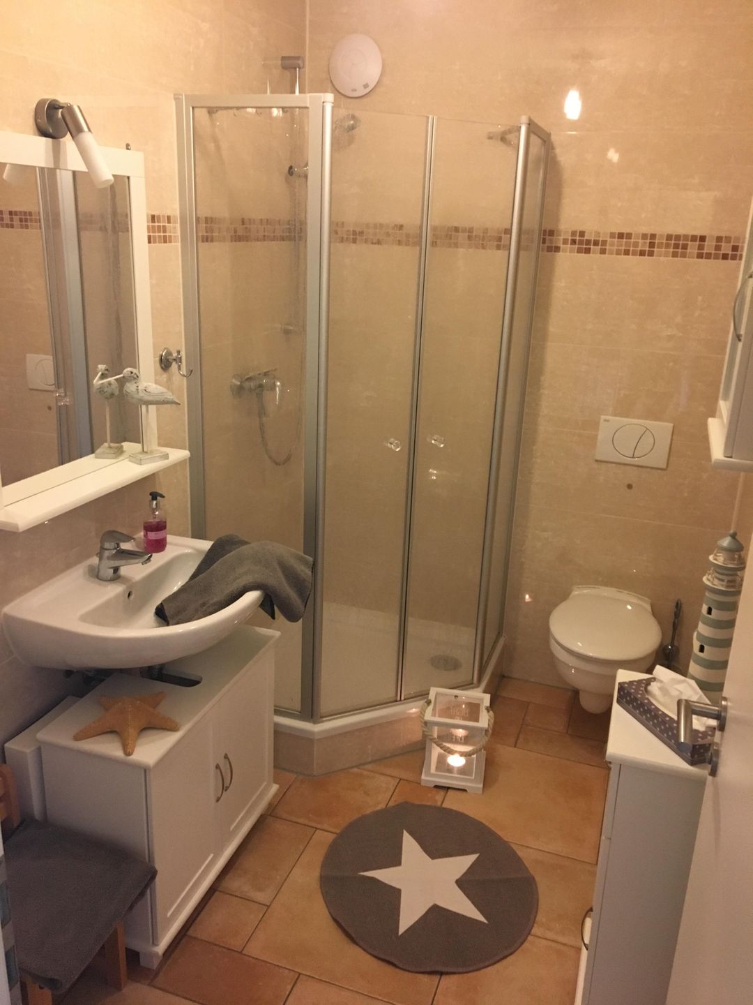  Ferienwohnung KWF-4b EG Graal-Müritz Küstenwald - Badezimmer