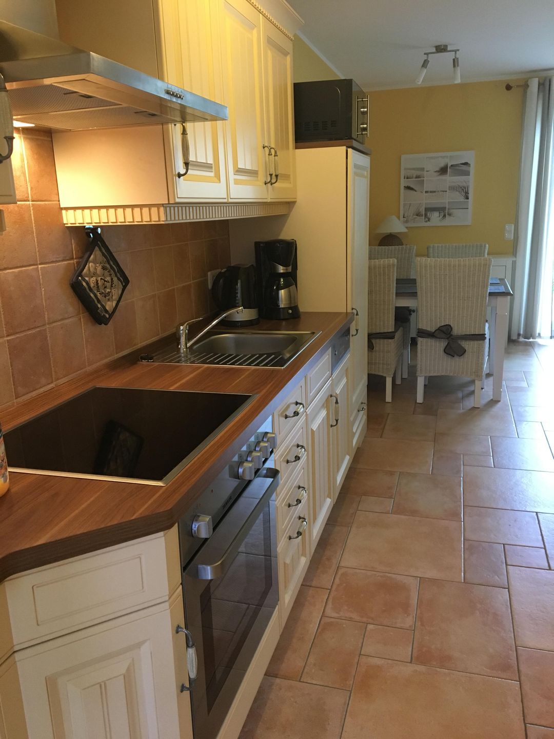  Ferienwohnung KWF-4b EG Graal-Müritz Küstenwald - Küche / Küchenzeile