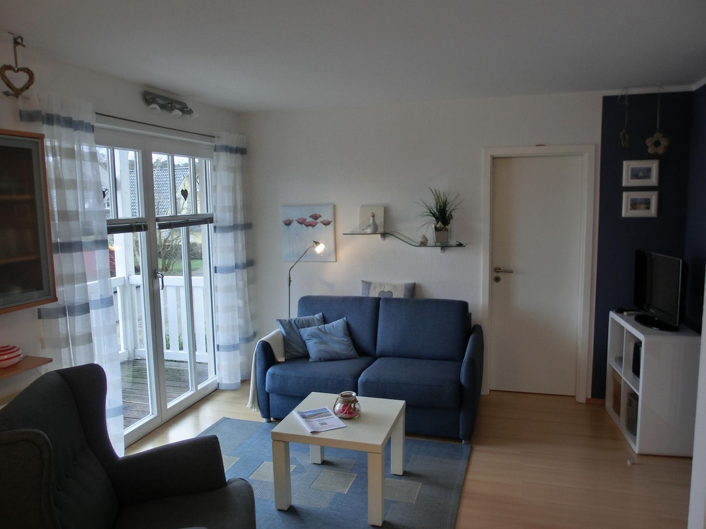  Ferienwohnung B6 Graal-Müritz - Wohnzimmer
