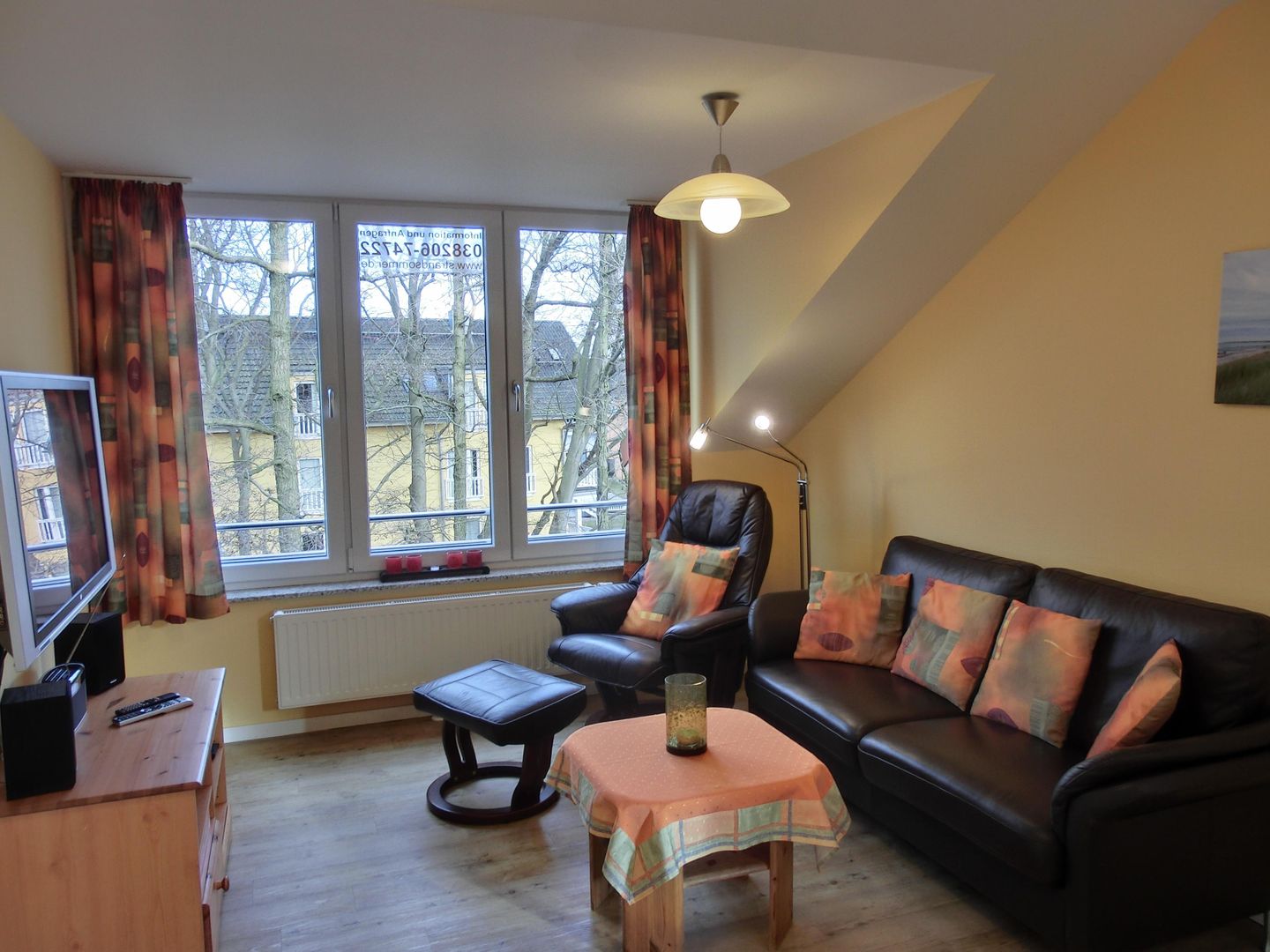  Ferienwohnung i21 Graal-Müritz - Wohnzimmer