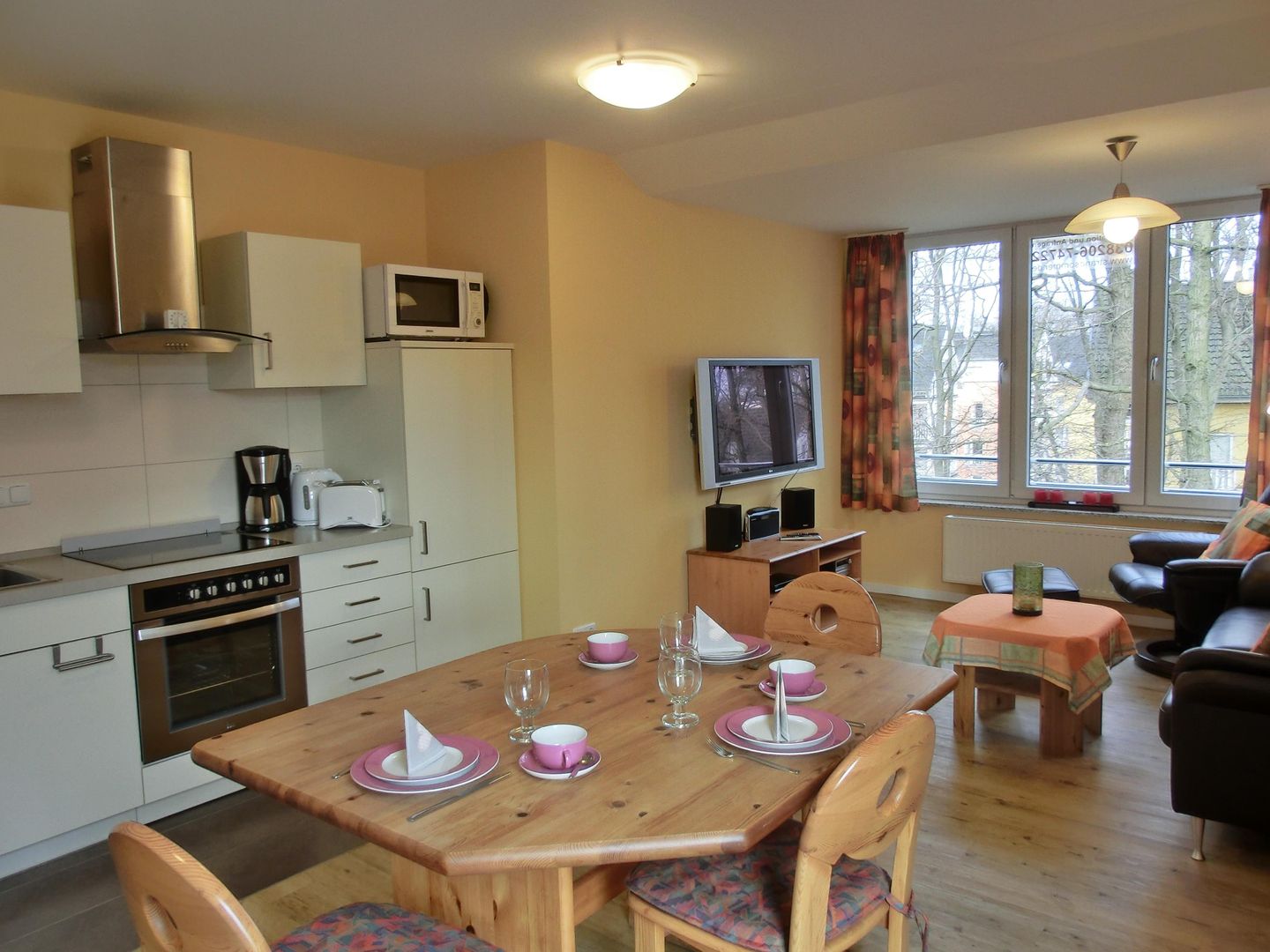  Ferienwohnung i21 Graal-Müritz - Küche / Küchenzeile