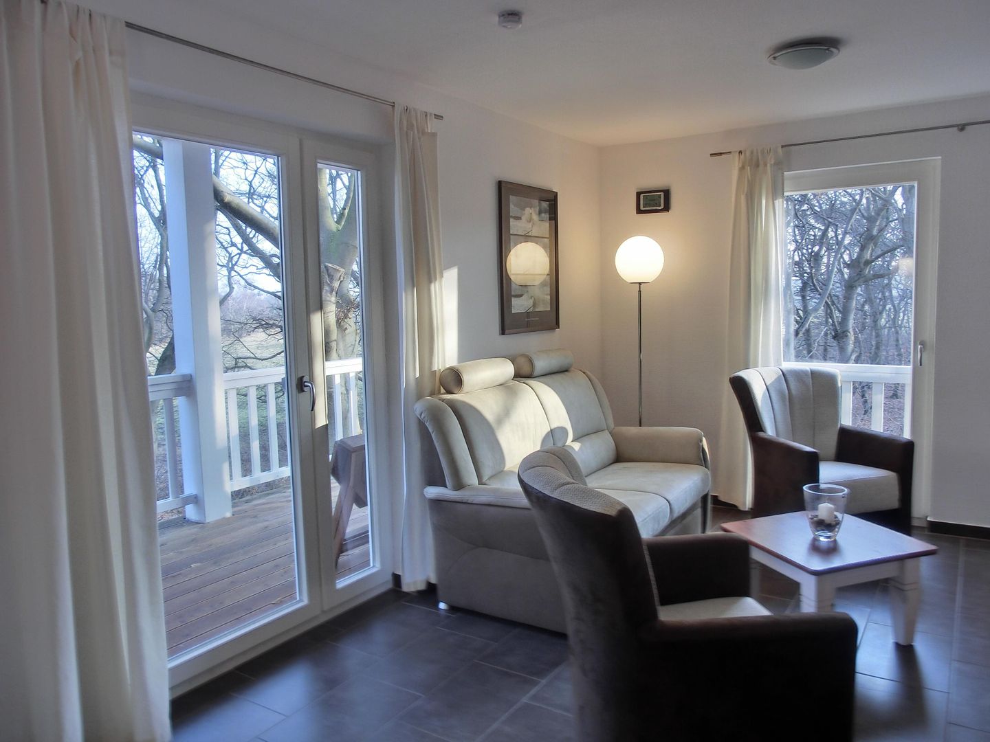  Ferienwohnung W18.2.N Graal-Müritz - Wohnzimmer