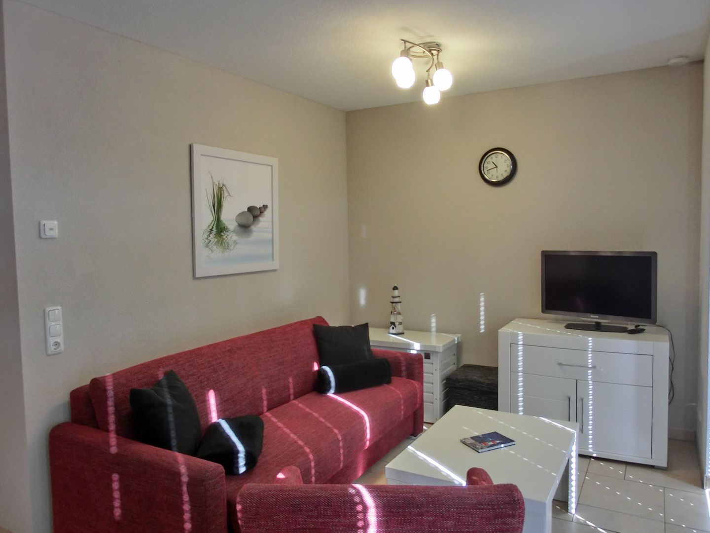  Ferienwohnung KWi 46 EG Graal-Müritz Küstenwald - Wohnzimmer