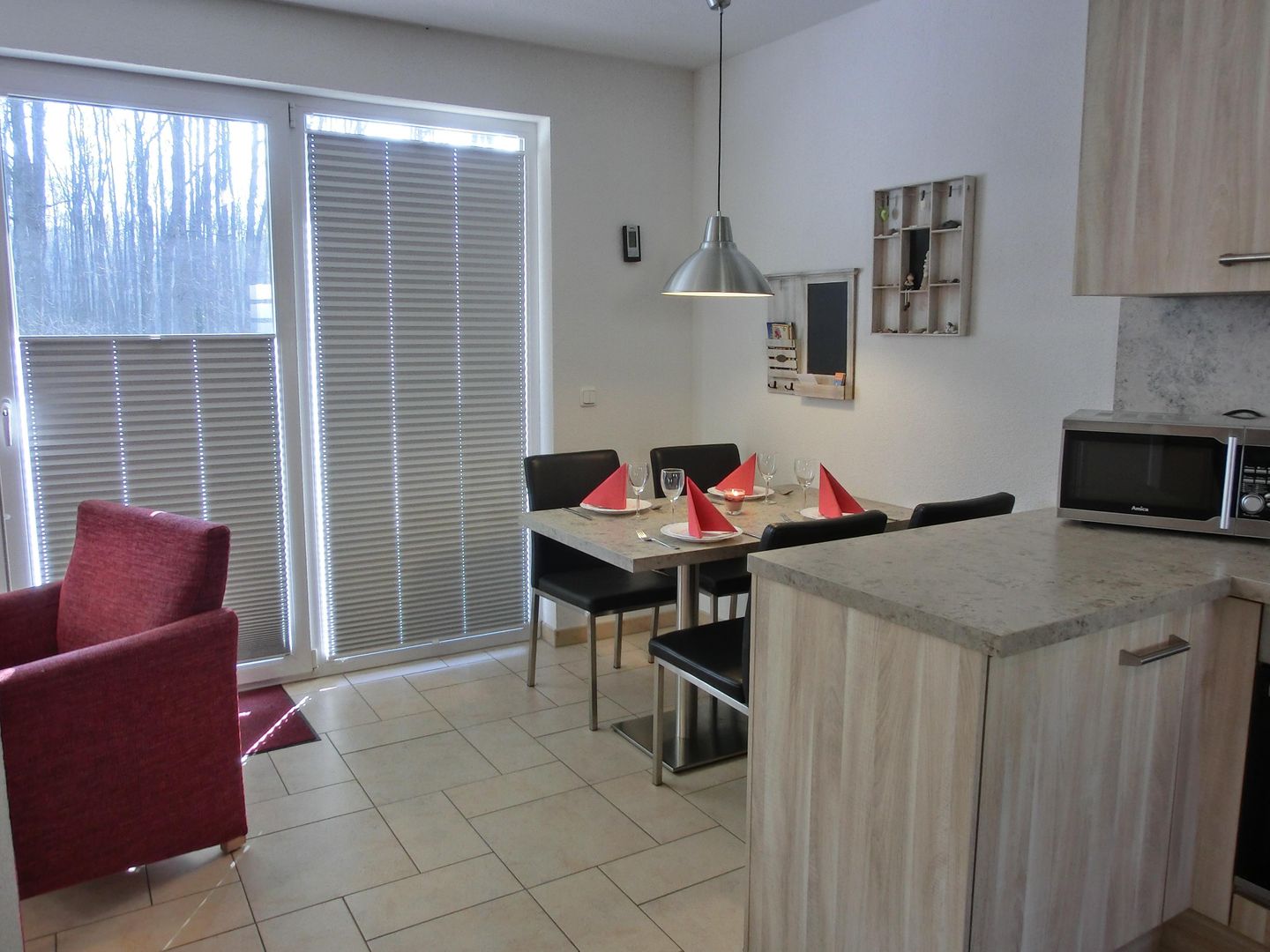  Ferienwohnung KWi 46 EG Graal-Müritz Küstenwald - Küche / Küchenzeile