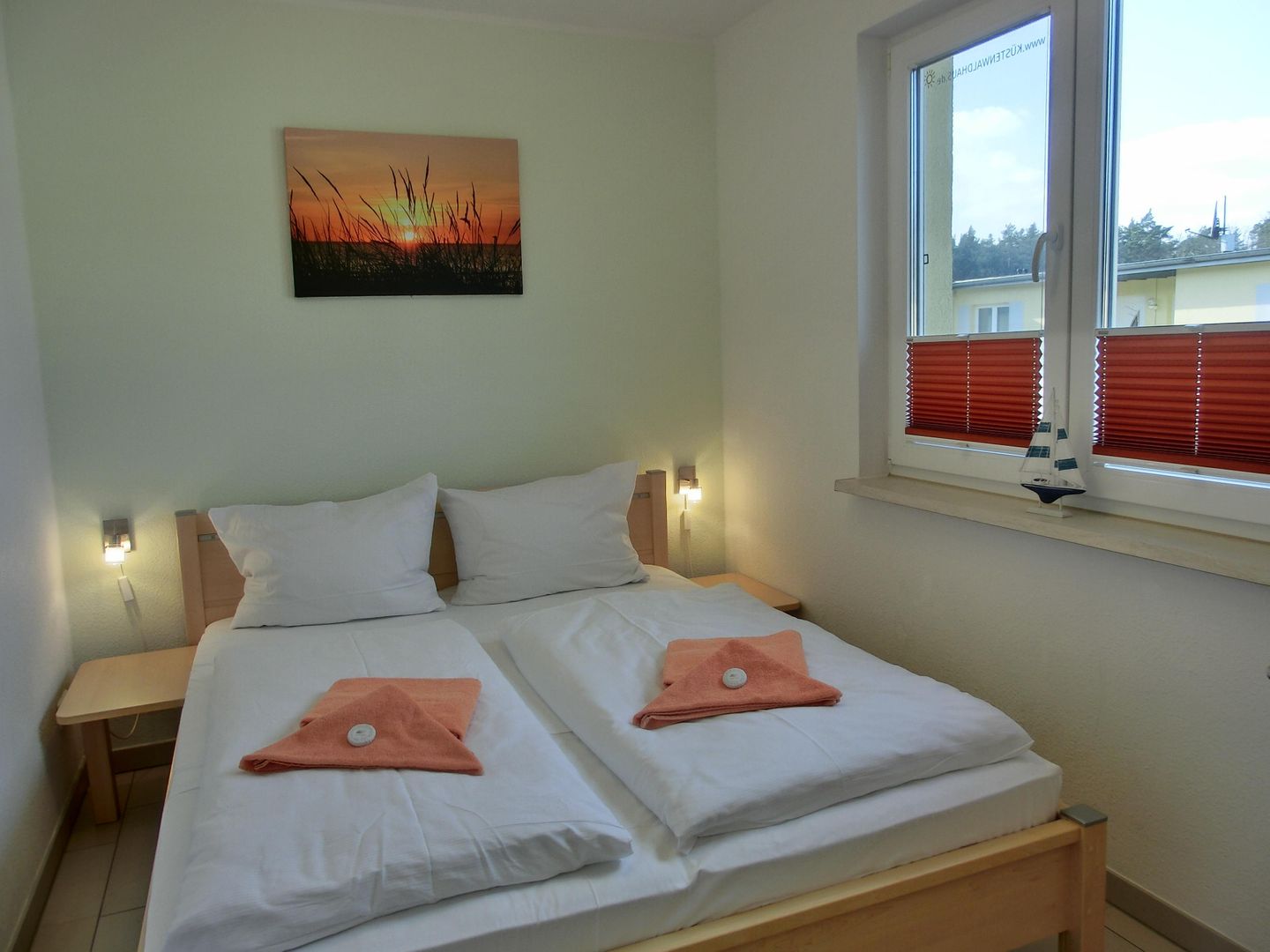  Ferienwohnung KWi 49 OG Graal-Müritz Küstenwald - Schlafzimmer