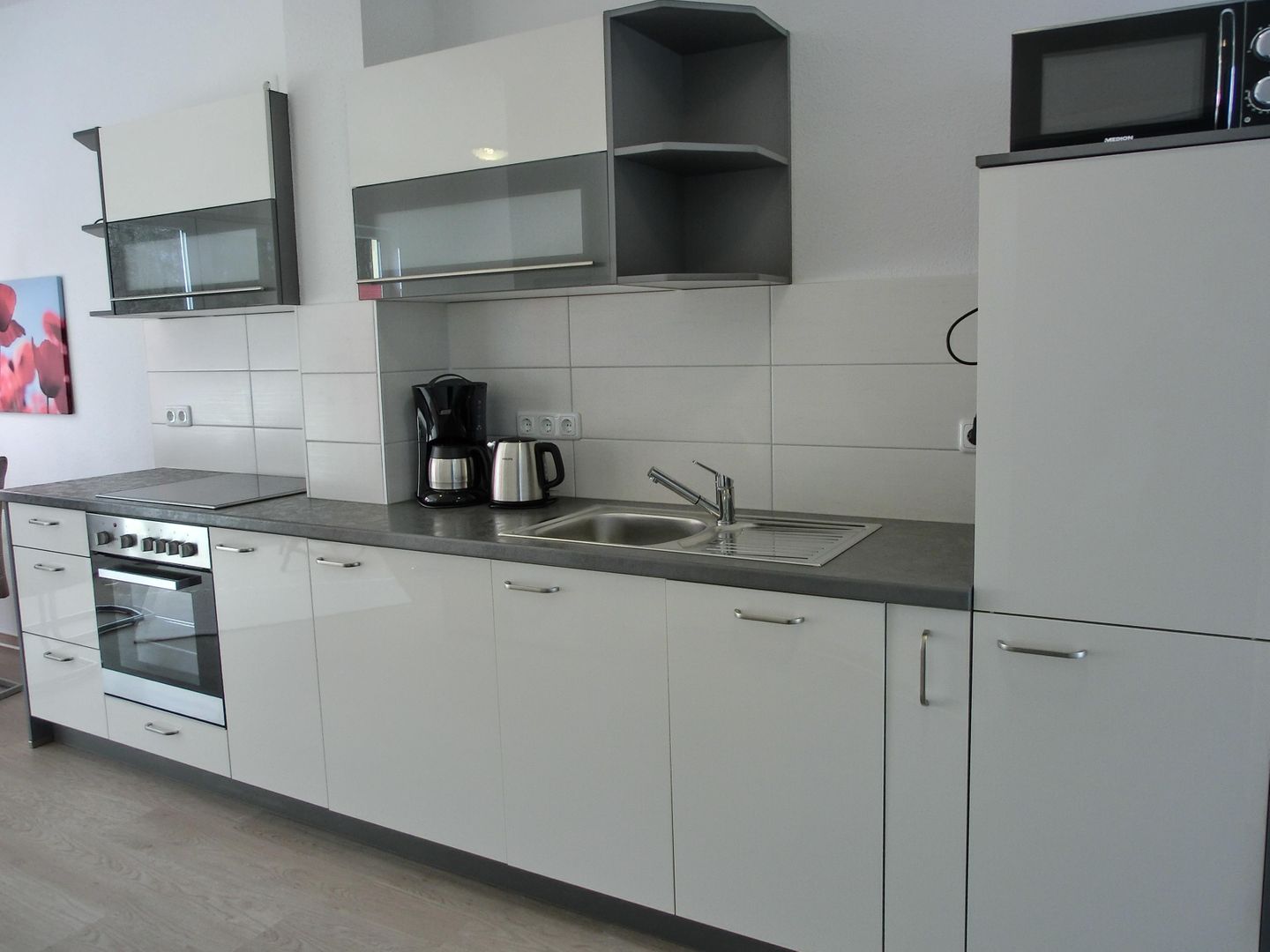  FEWO KWi 36 OG "Südsonne" Graal-Müritz Küstenwald - Küche / Küchenzeile