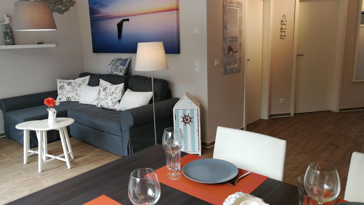  Ferienwohnung KWi 33 EG Graal-Müritz Küstenwald - Wohnzimmer