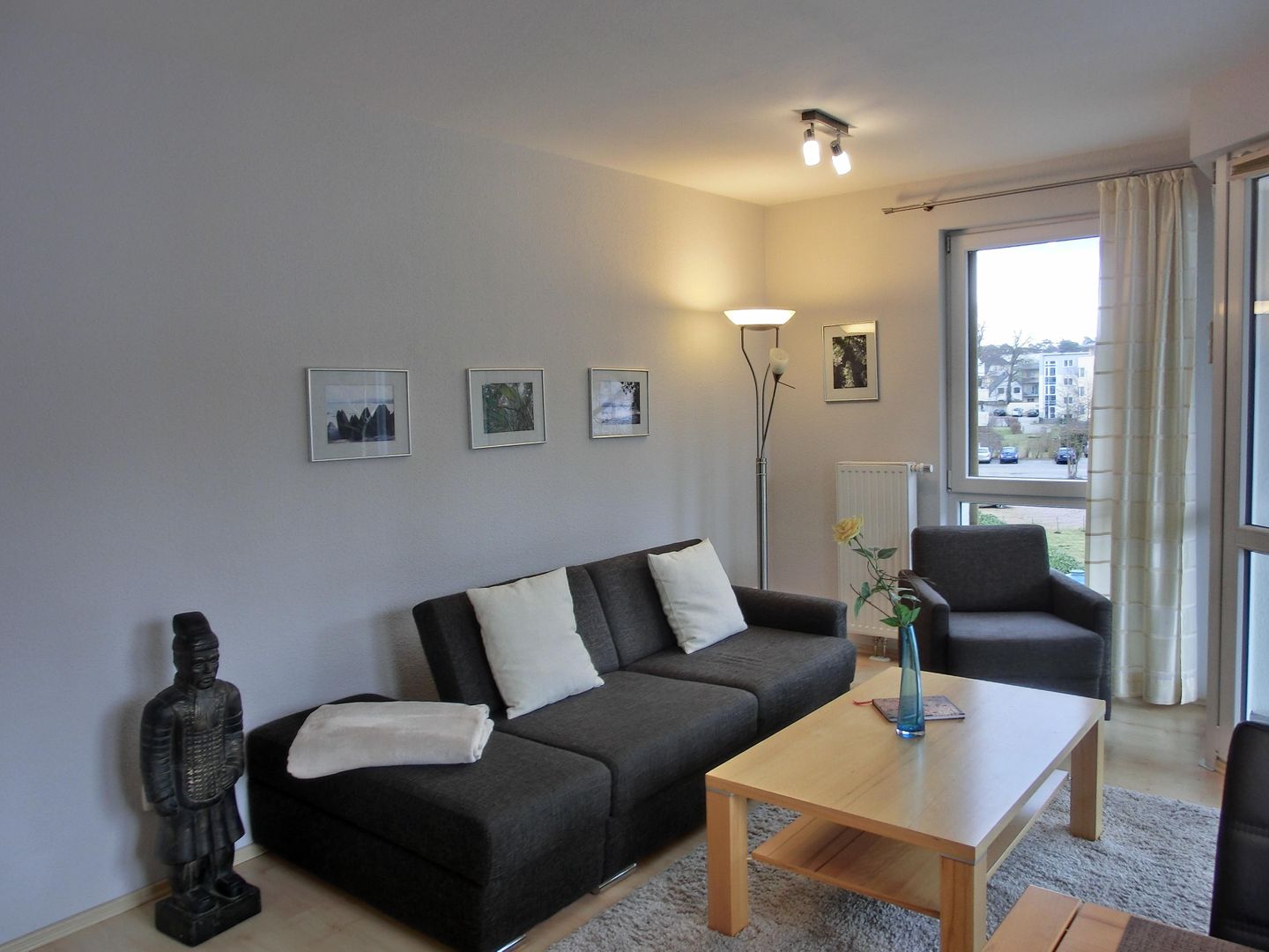  Ferienwohnung i12 Graal-Müritz - Wohnzimmer