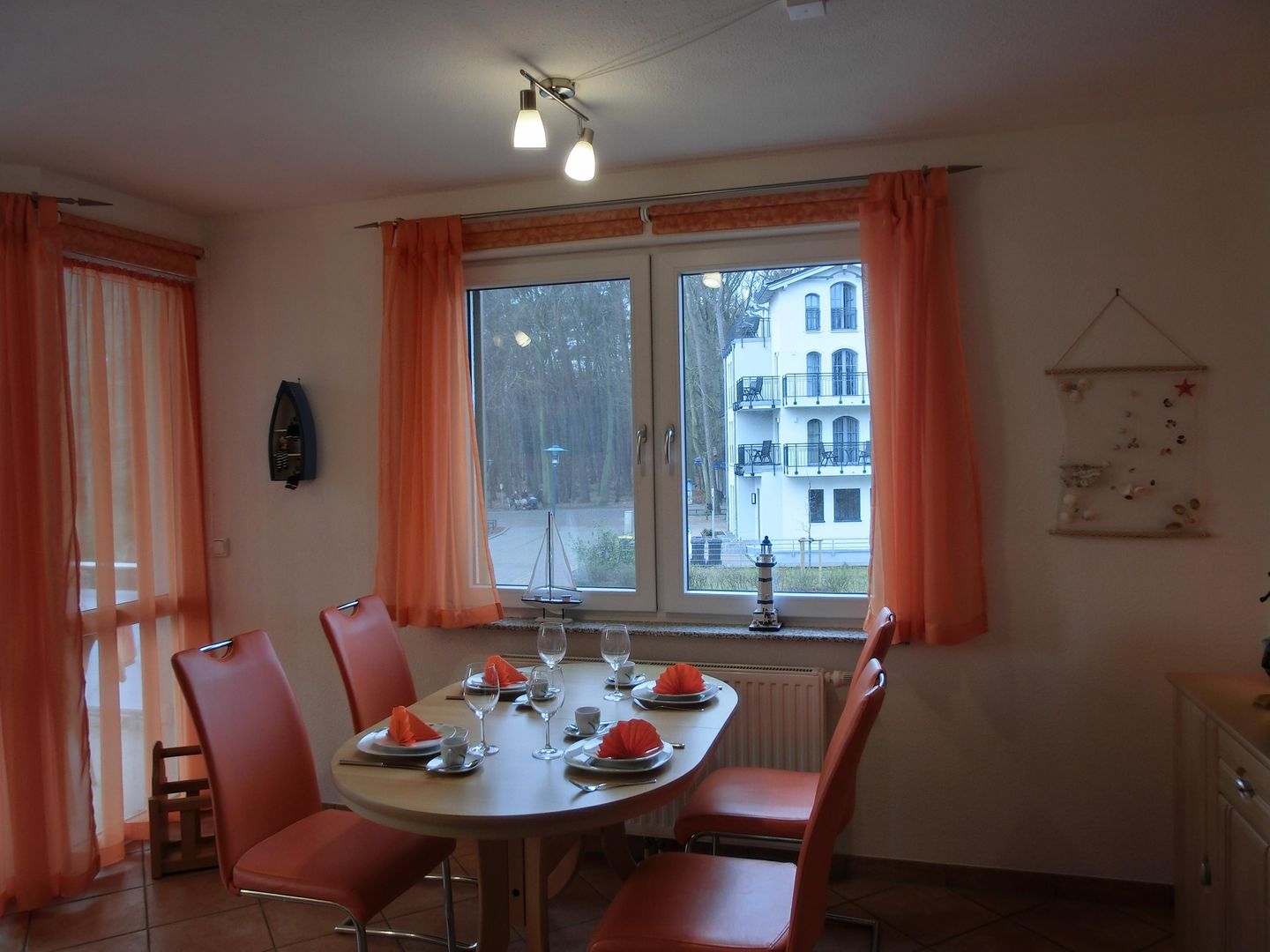  Ferienwohnung i16 Graal-Müritz - Wohnzimmer