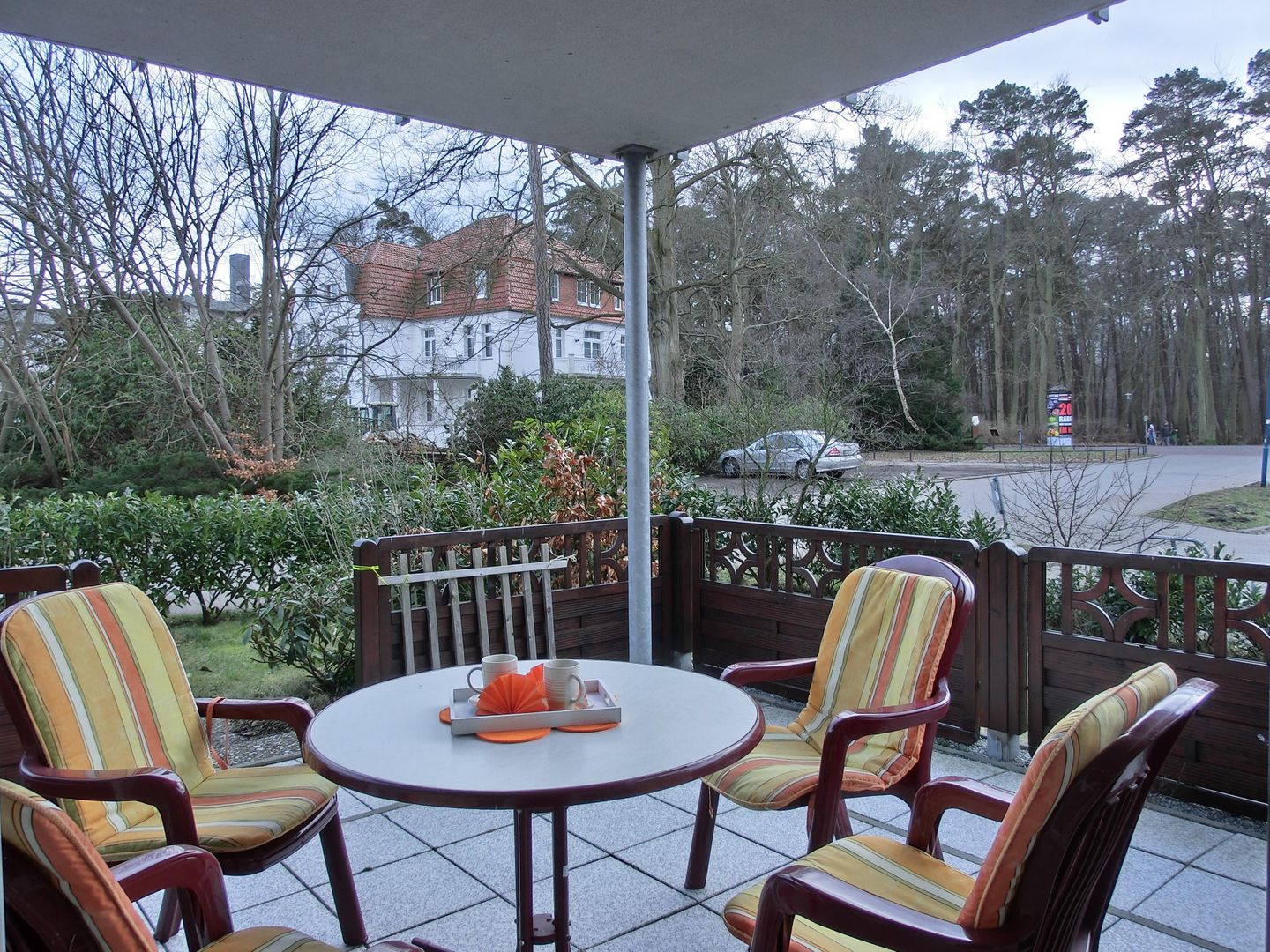  Ferienwohnung i22 Graal-Müritz - Terrasse