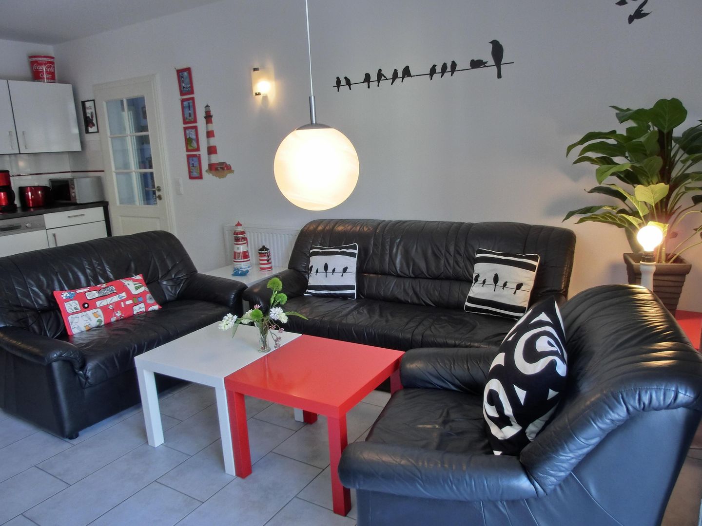  Ferienwohnung LFR17 Graal-Müritz - Wohnzimmer