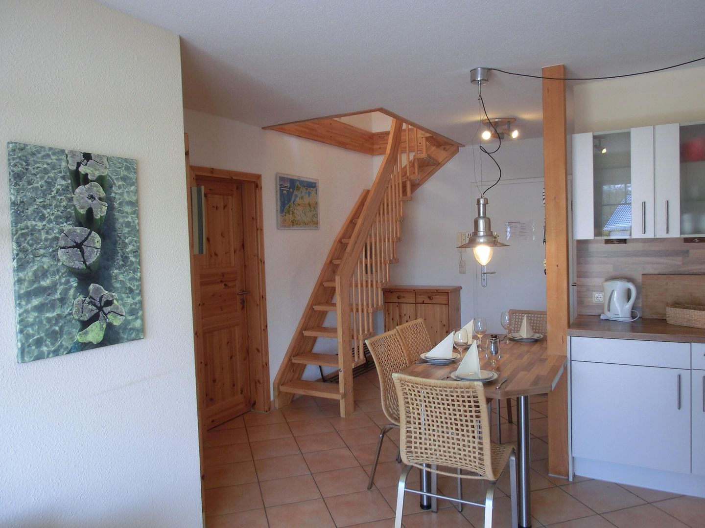  Ferienwohnung H 06 Graal-Müritz - Küche / Küchenzeile