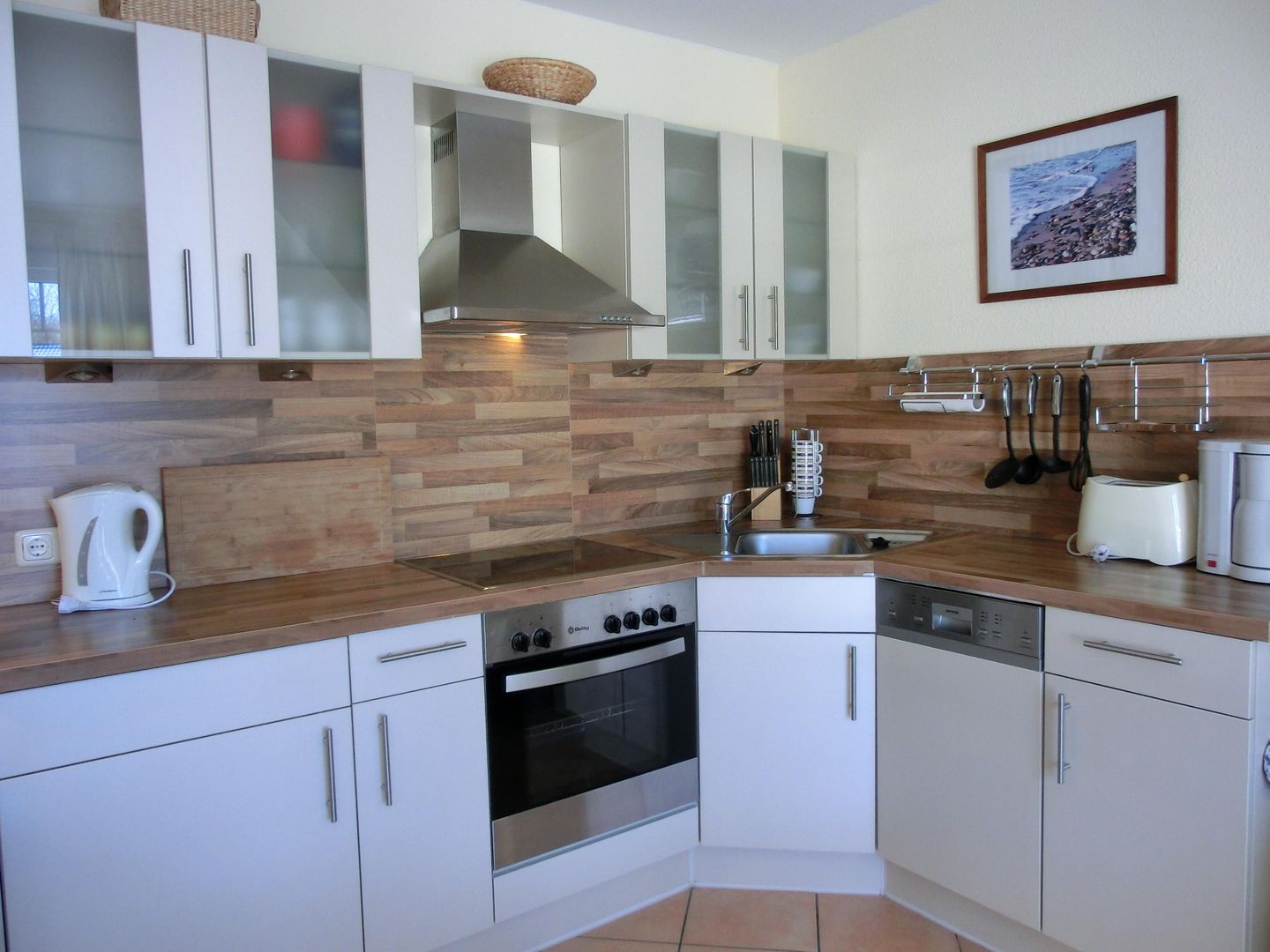  Ferienwohnung H 06 Graal-Müritz - Küche / Küchenzeile