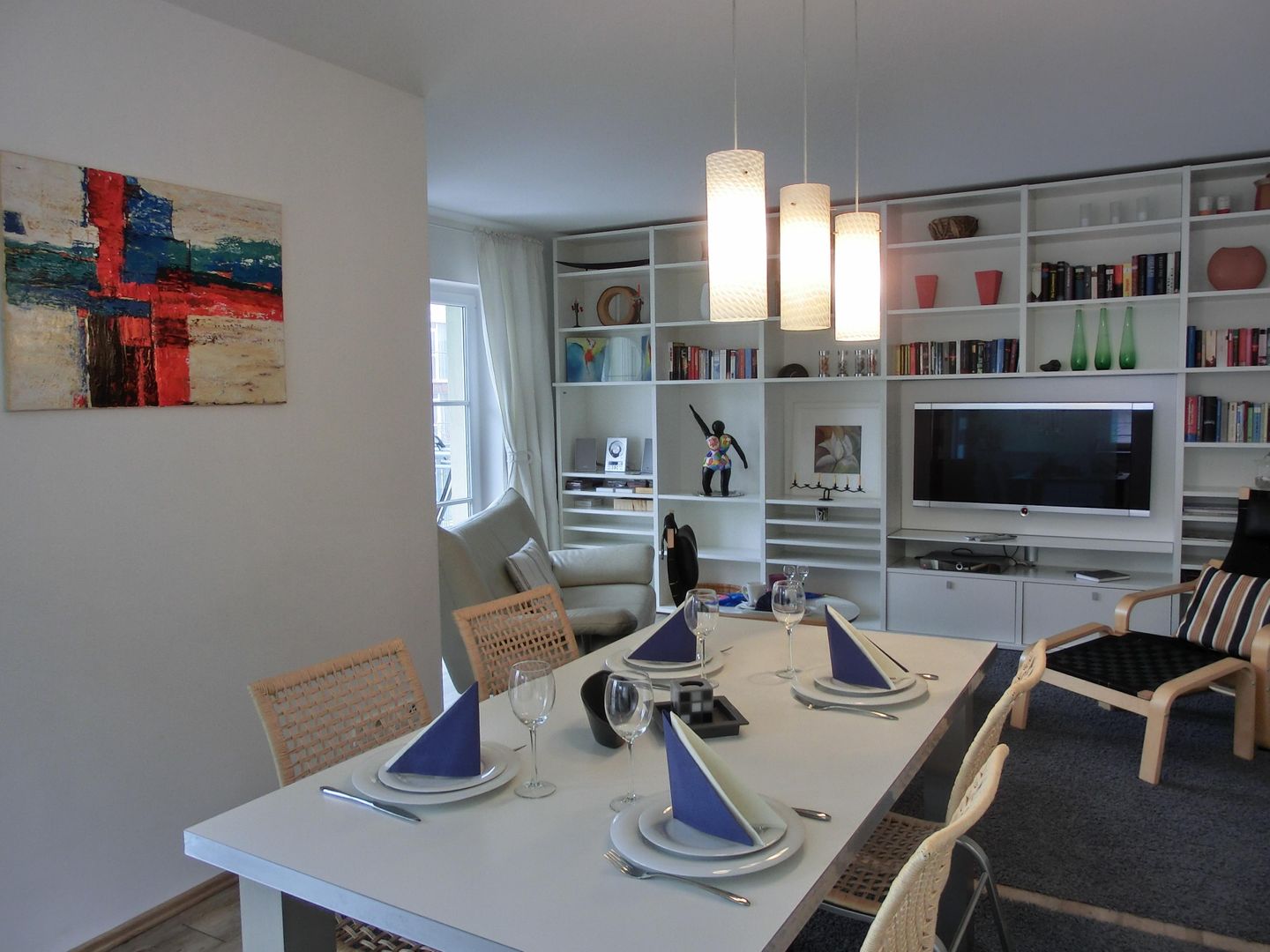  Ferienwohnung LFR21 Graal-Müritz - Wohnzimmer