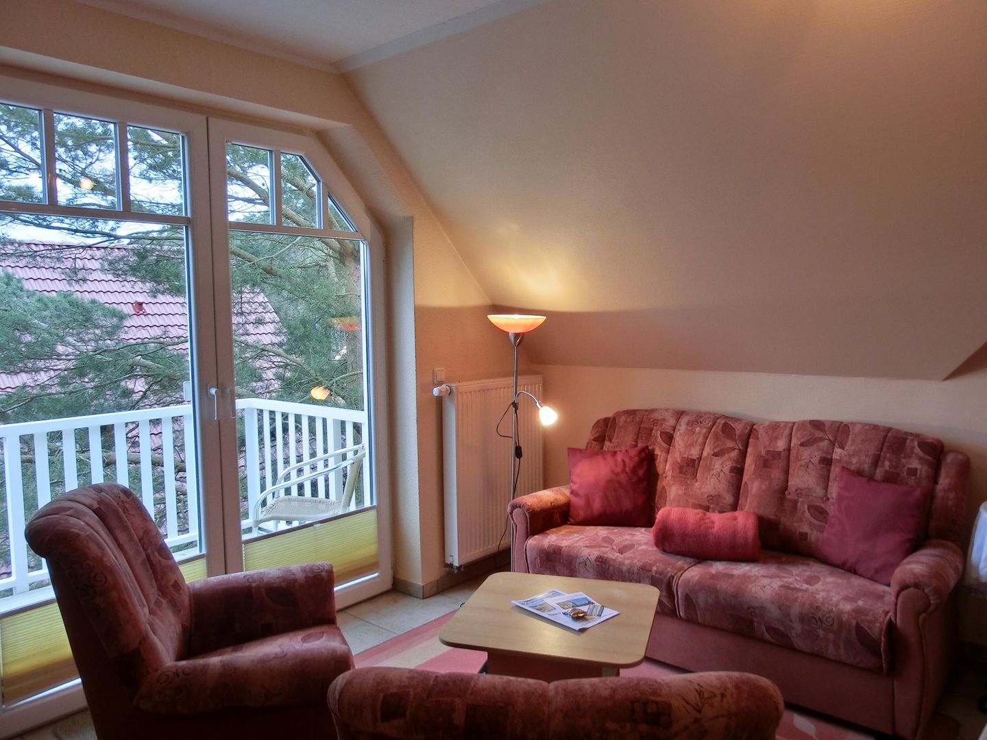  Ferienwohnung K6 Graal-Müritz - Wohnzimmer