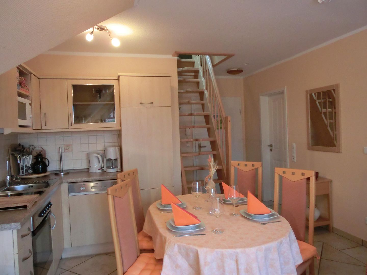  Ferienwohnung K6 Graal-Müritz - Küche / Küchenzeile