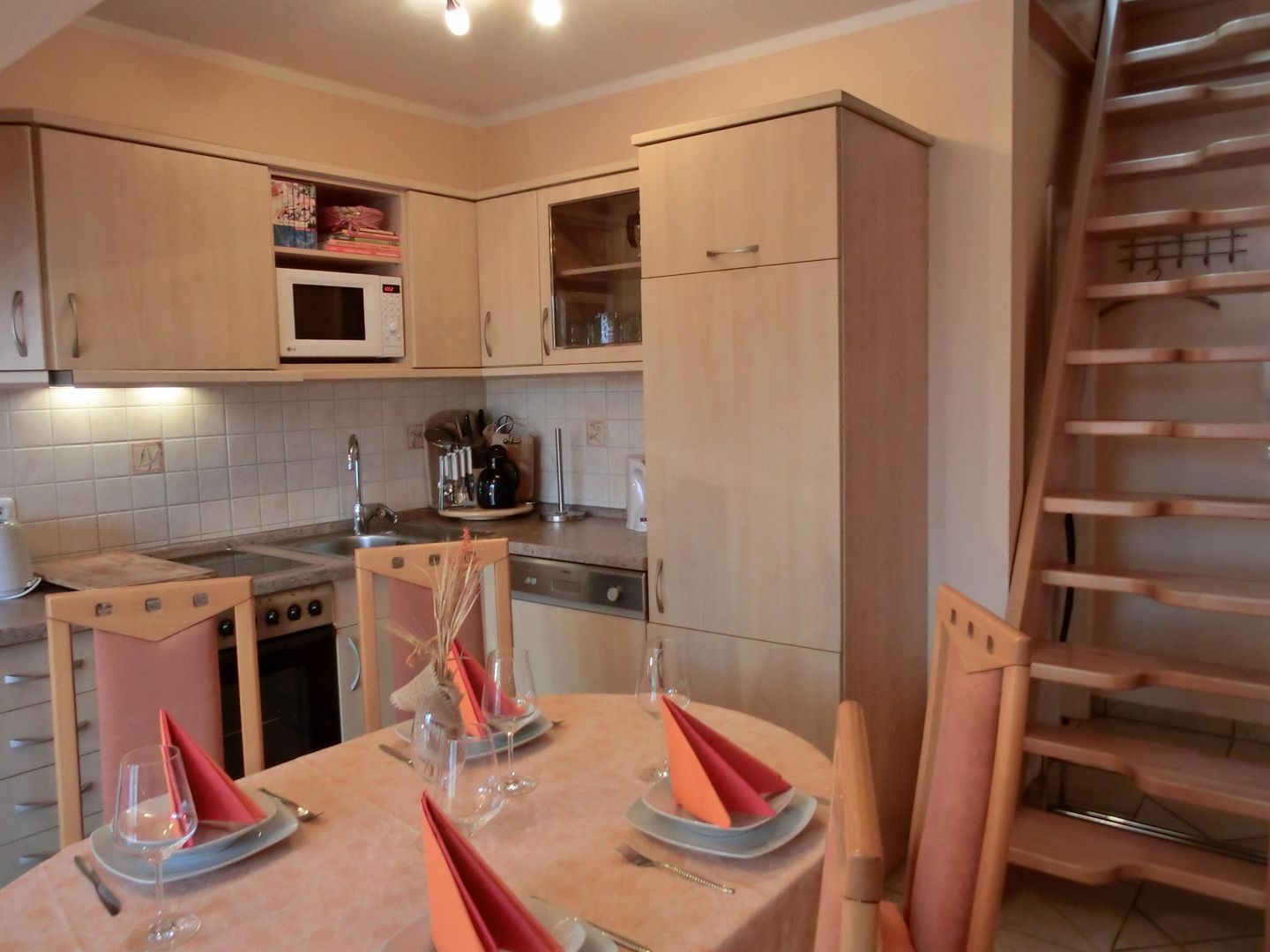  Ferienwohnung K6 Graal-Müritz - Küche / Küchenzeile