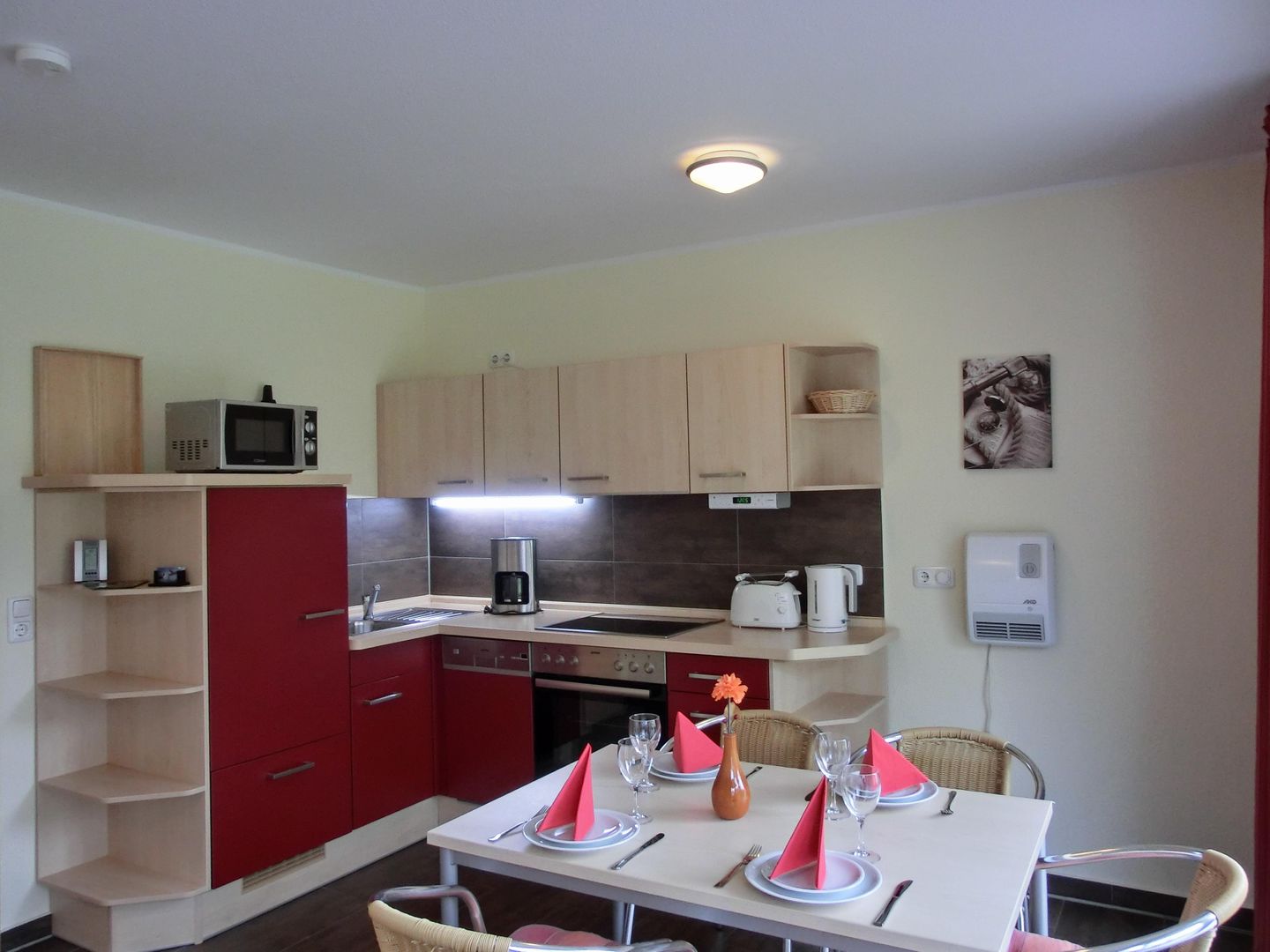  Ferienwohnung KWi 55 EG Graal-Müritz Küstenwald - Küche / Küchenzeile