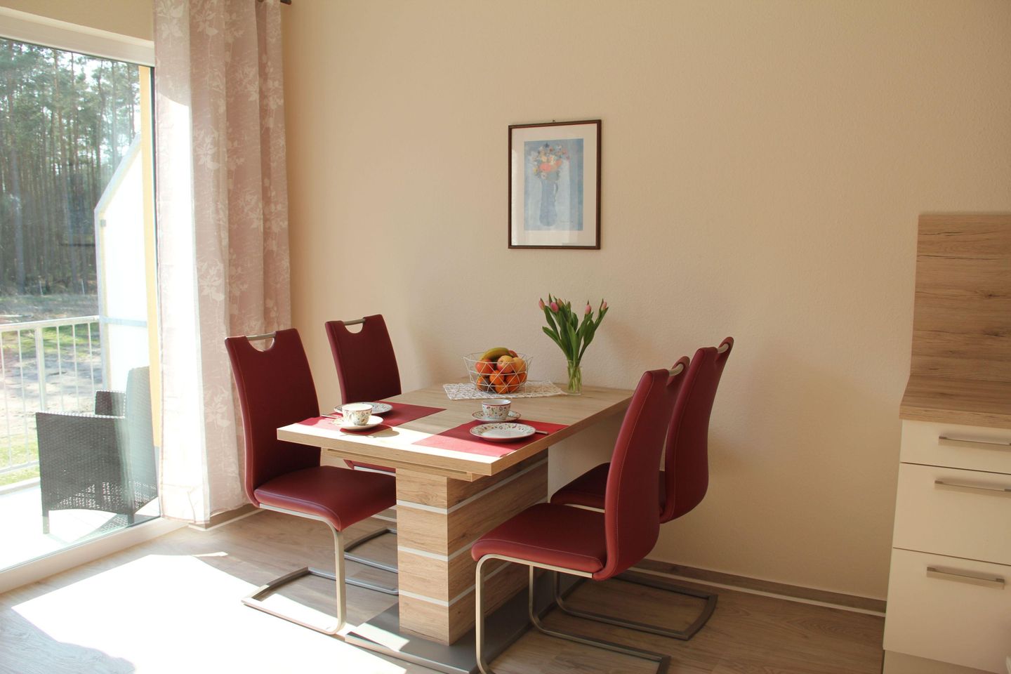  FEWO KWH 4 OG "Sonnenstübchen" Graal-Müritz Küstenwald - Küche / Küchenzeile