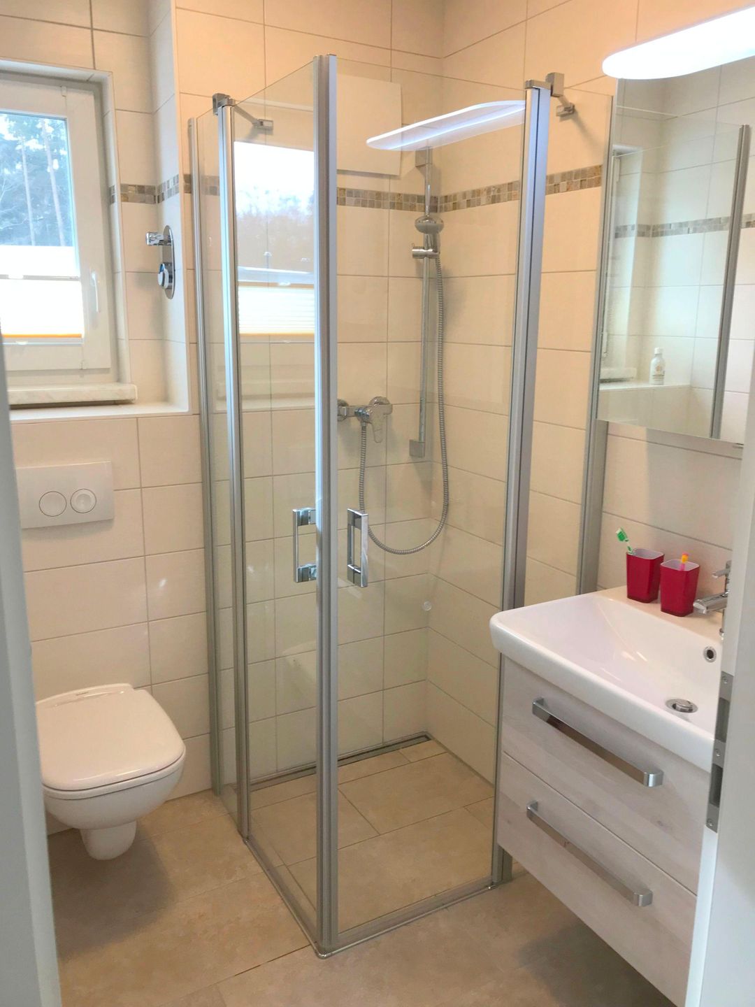  FEWO KWH 4 OG "Sonnenstübchen" Graal-Müritz Küstenwald - Badezimmer