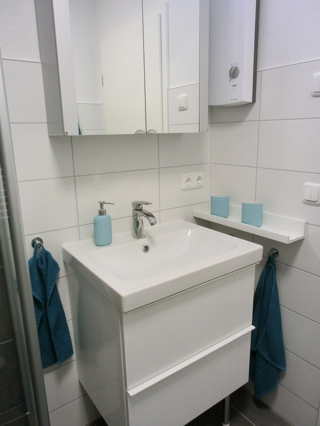  Ferienwohnung KWi 26 EG Graal-Müritz Küstenwald - Badezimmer