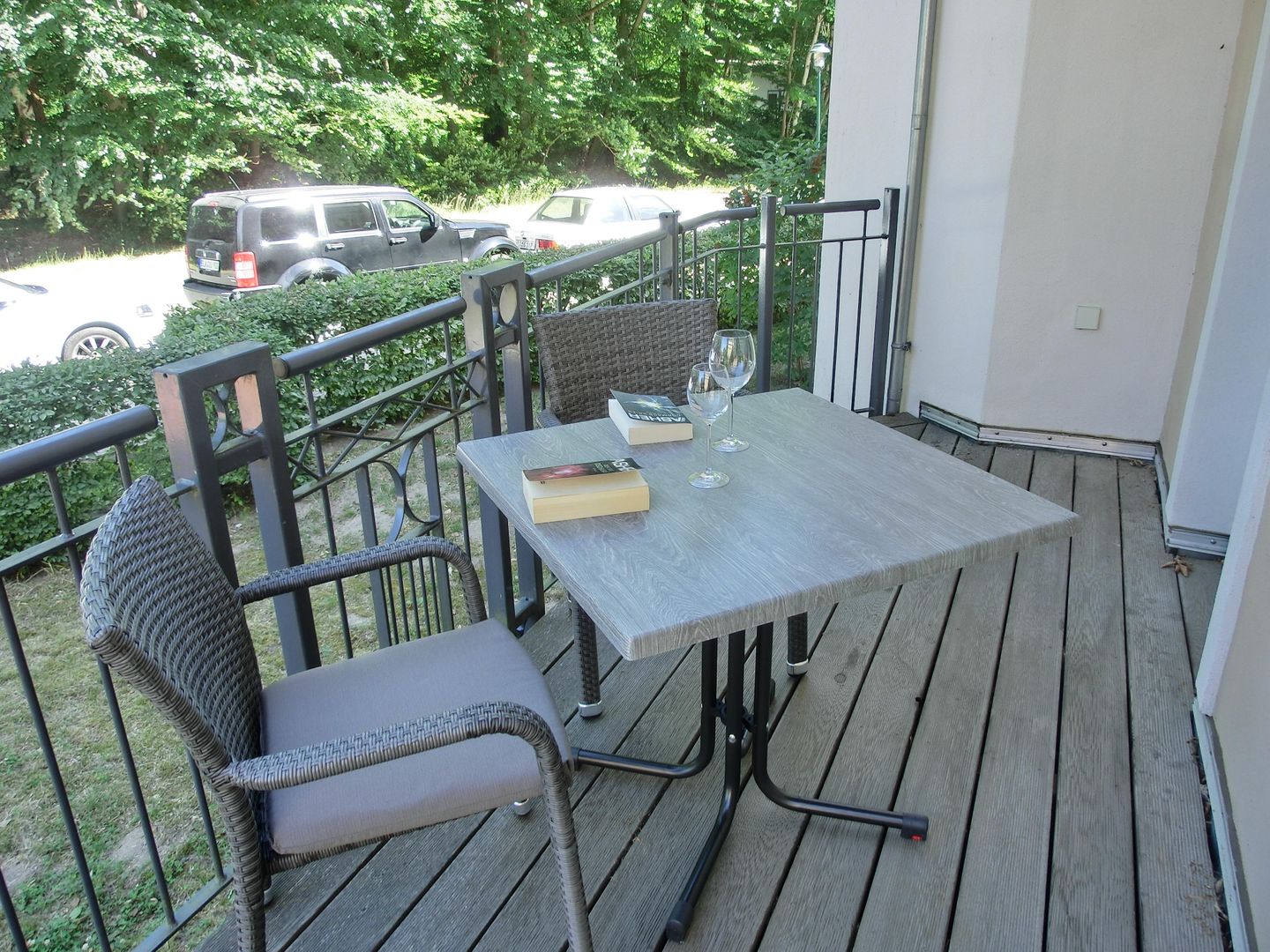  Ferienwohnung H 22 Graal-Müritz - Balkon