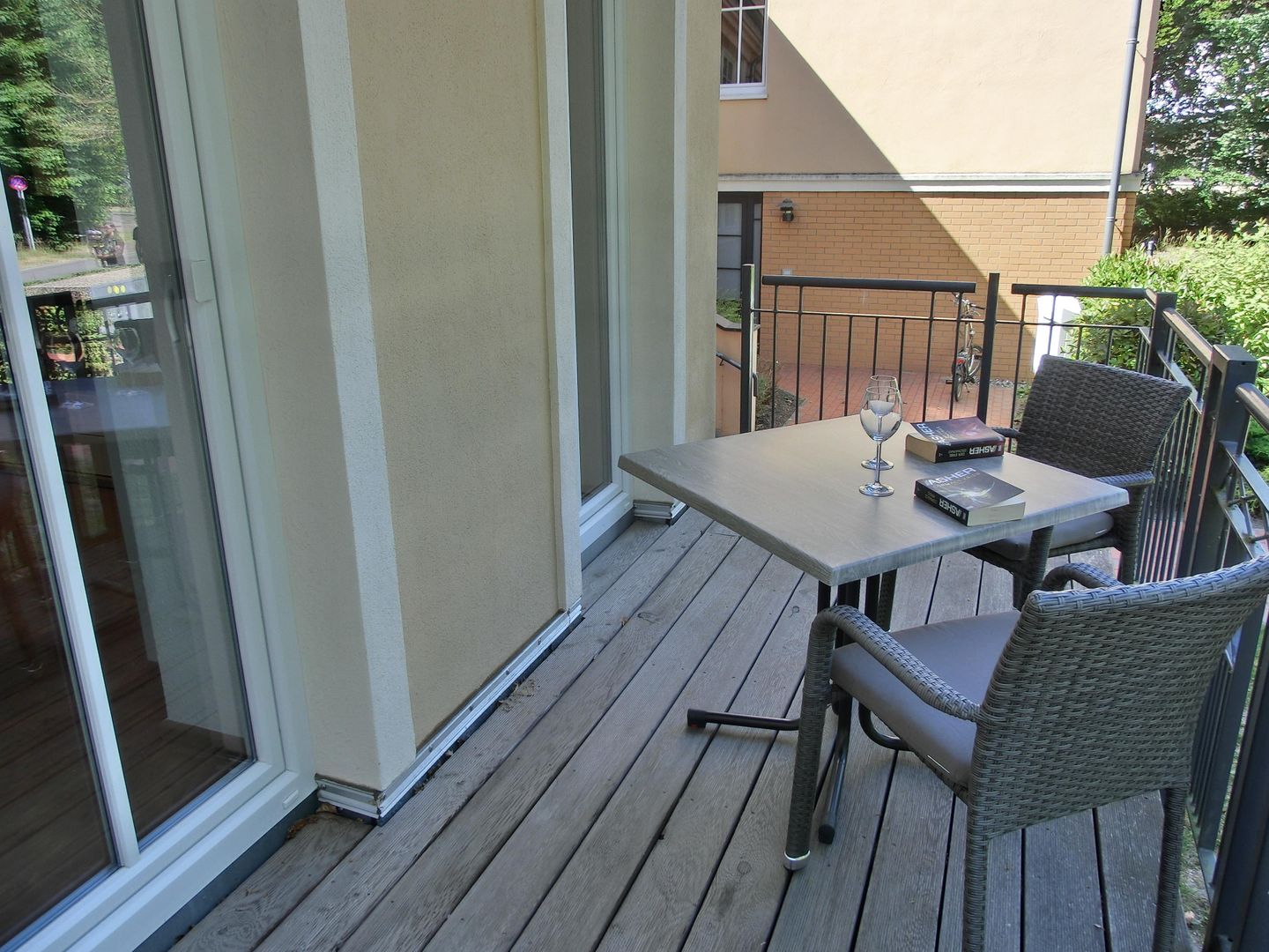  Ferienwohnung H 22 Graal-Müritz - Balkon